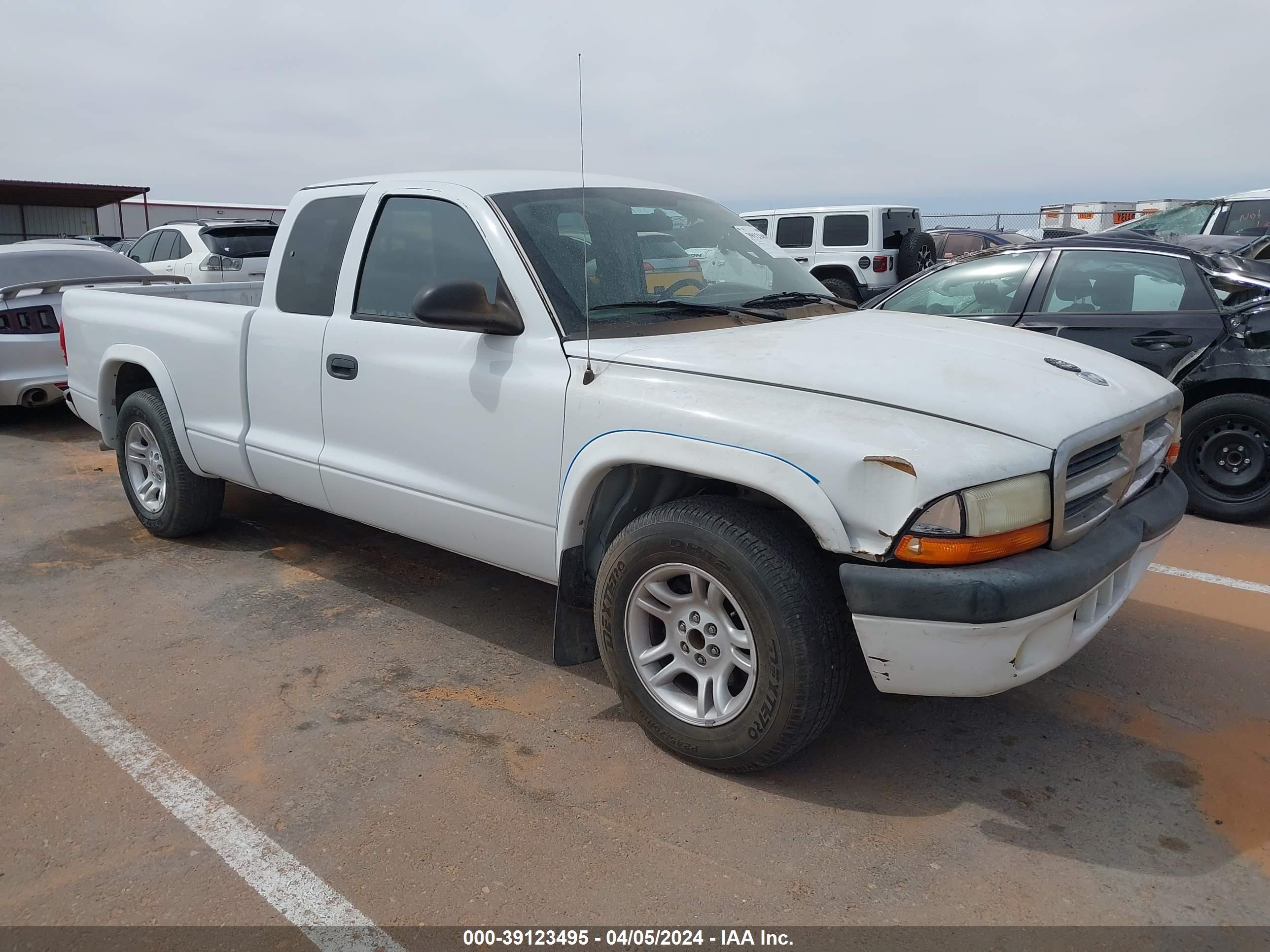 dodge dakota 2004 1d7gl32kx4s504576