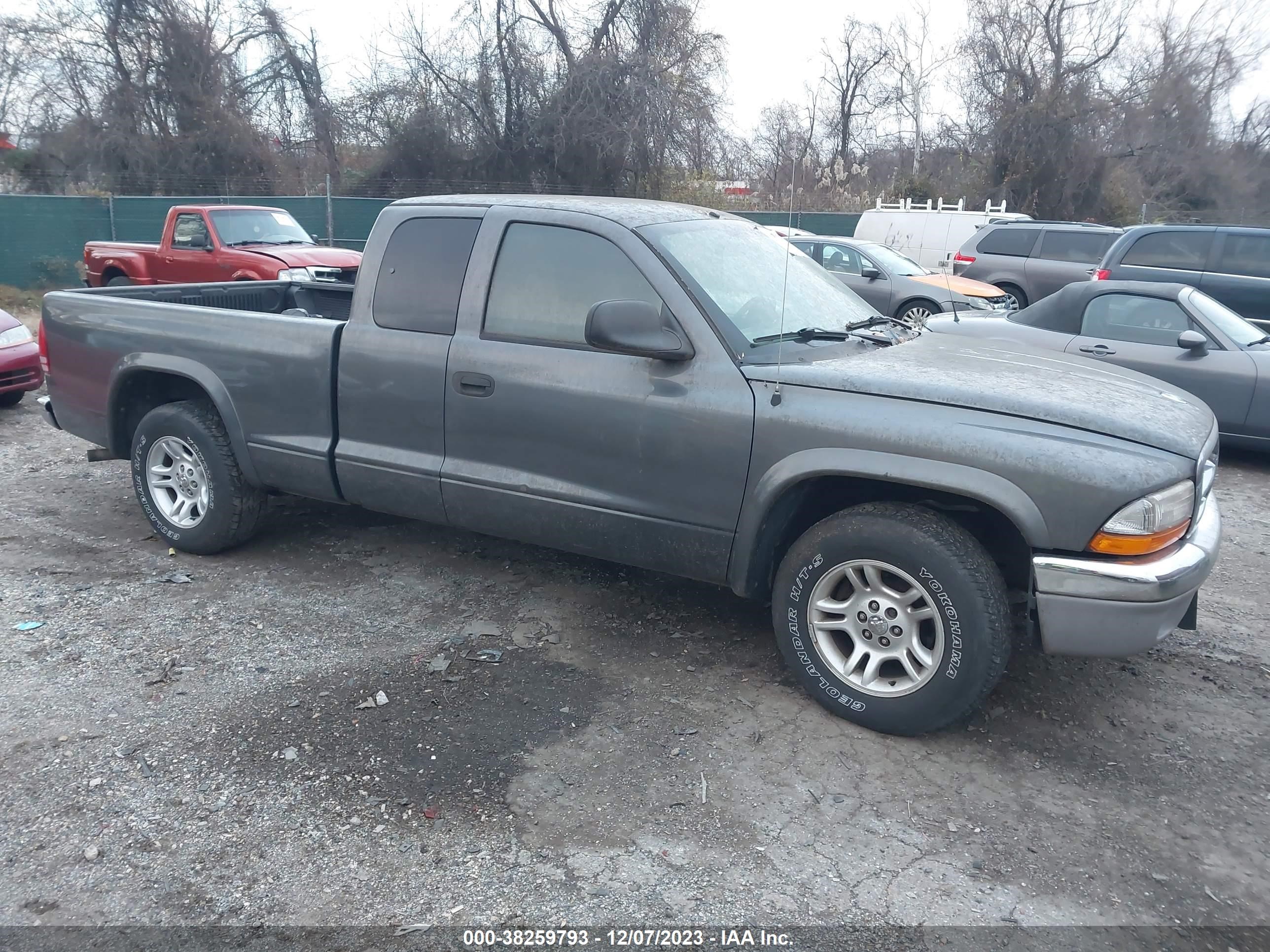 dodge dakota 2004 1d7gl42k84s540384