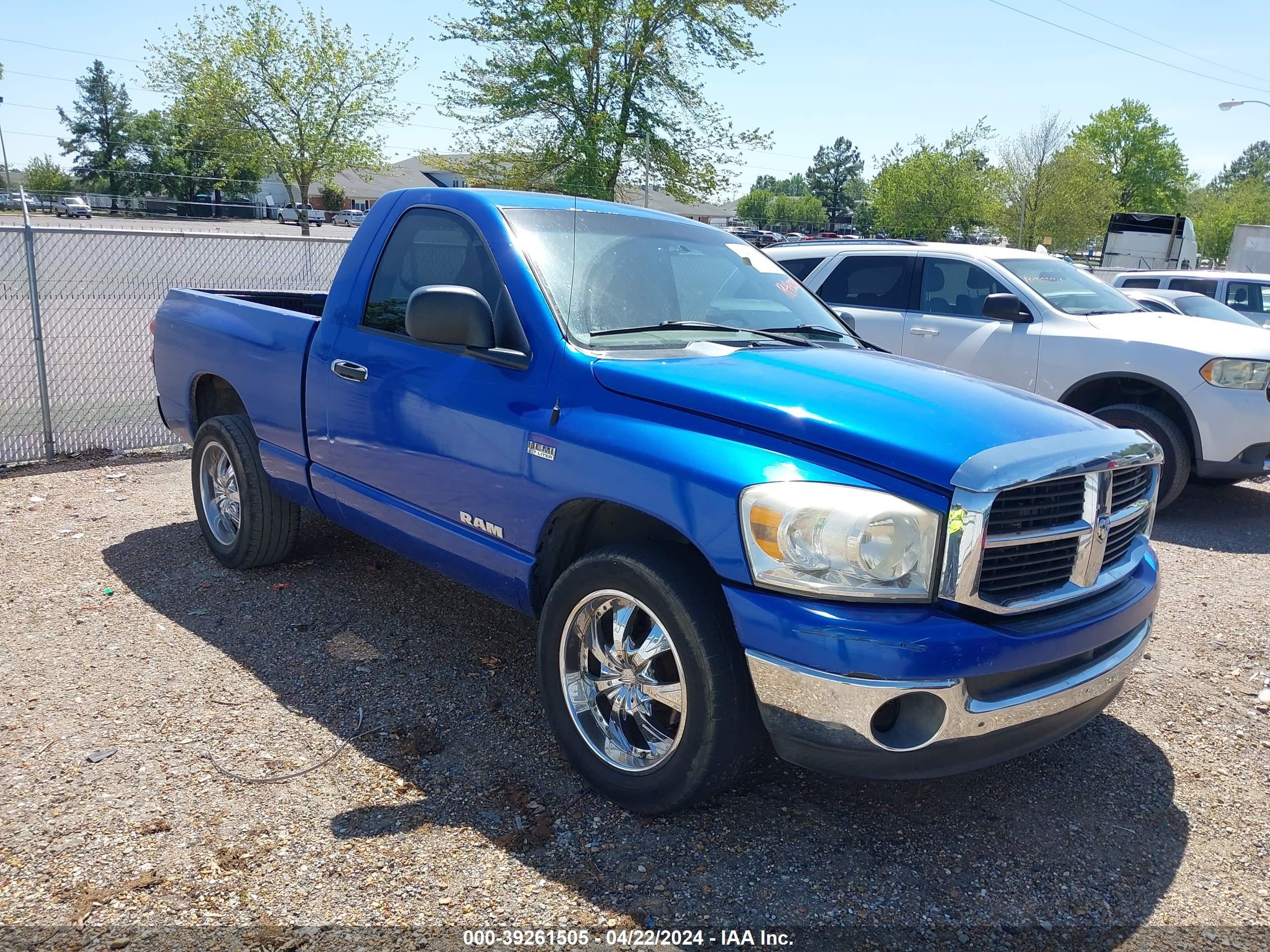 dodge ram 2008 1d7ha16228j145437