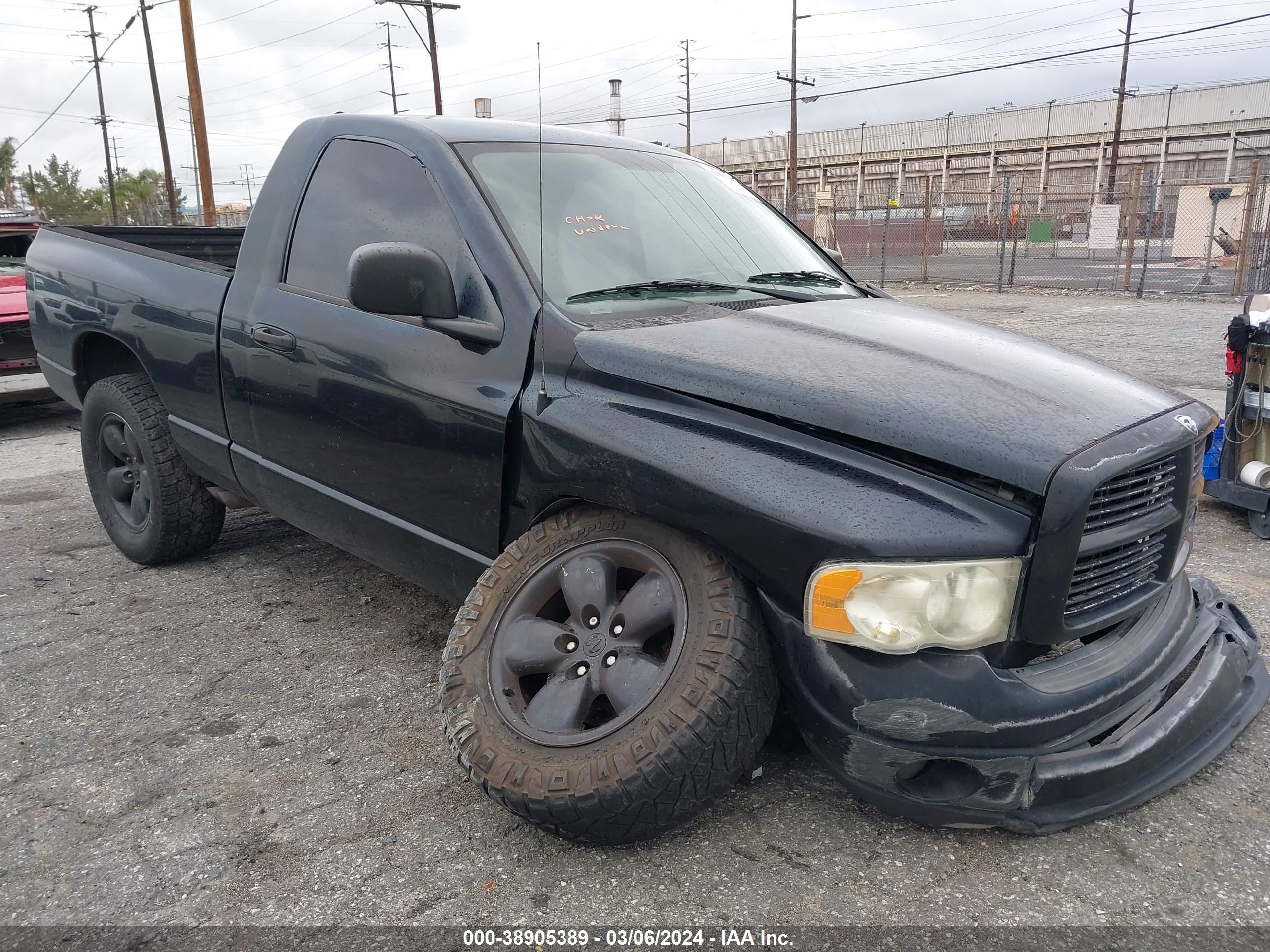 dodge ram 2003 1d7ha16dx3j638048