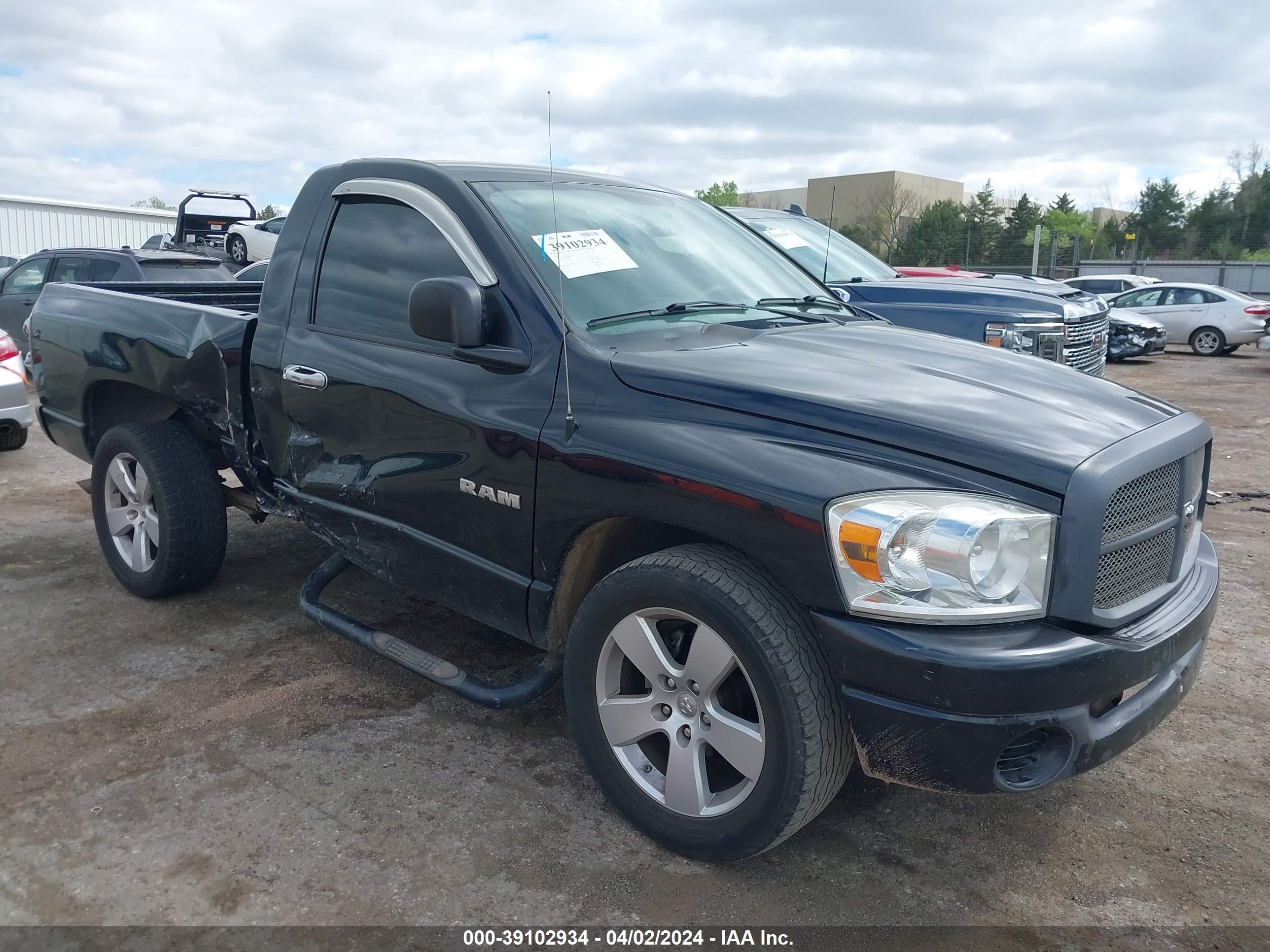 dodge ram 2008 1d7ha16k68j219104