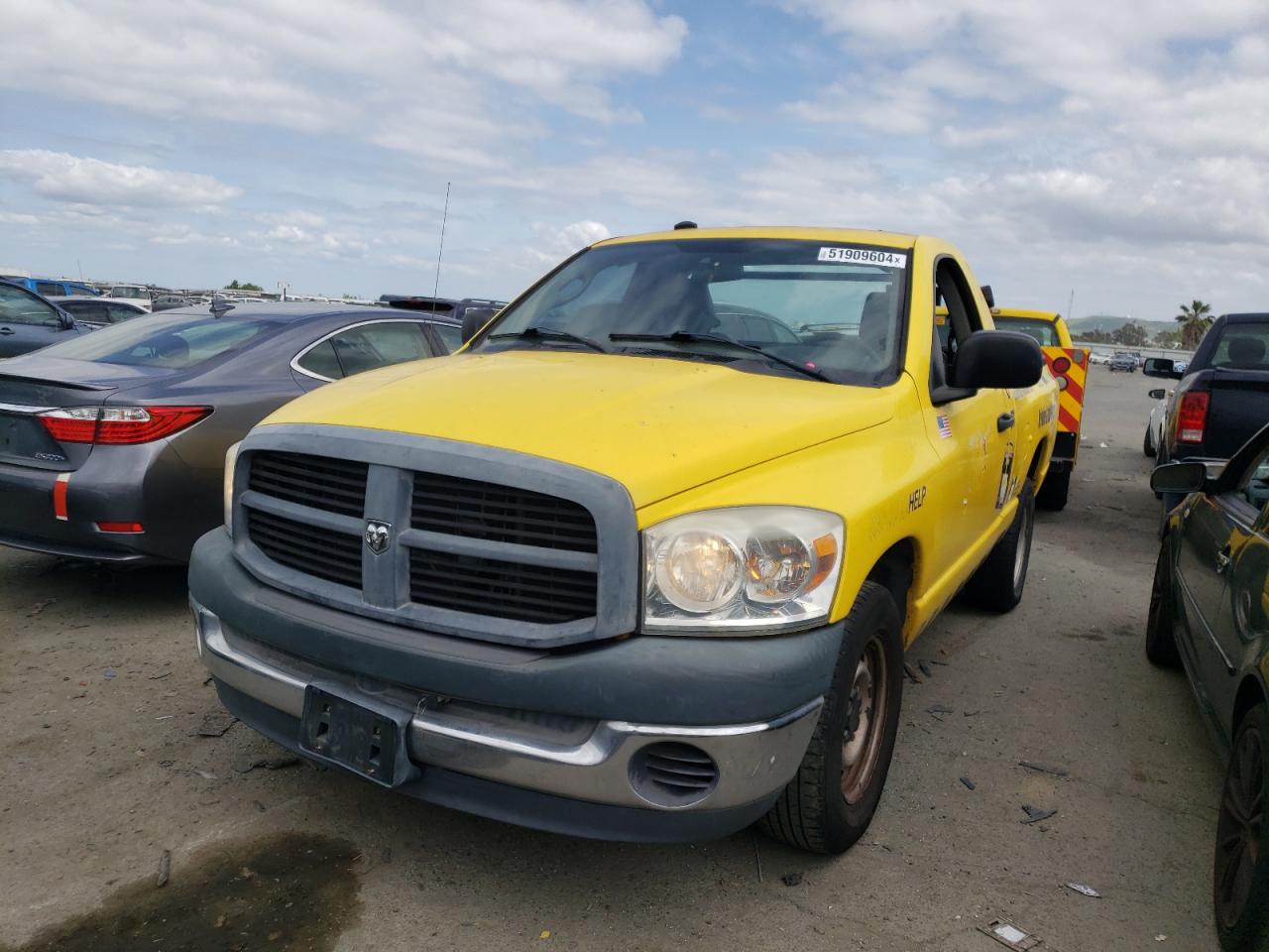 dodge ram 2007 1d7ha16n27j612820