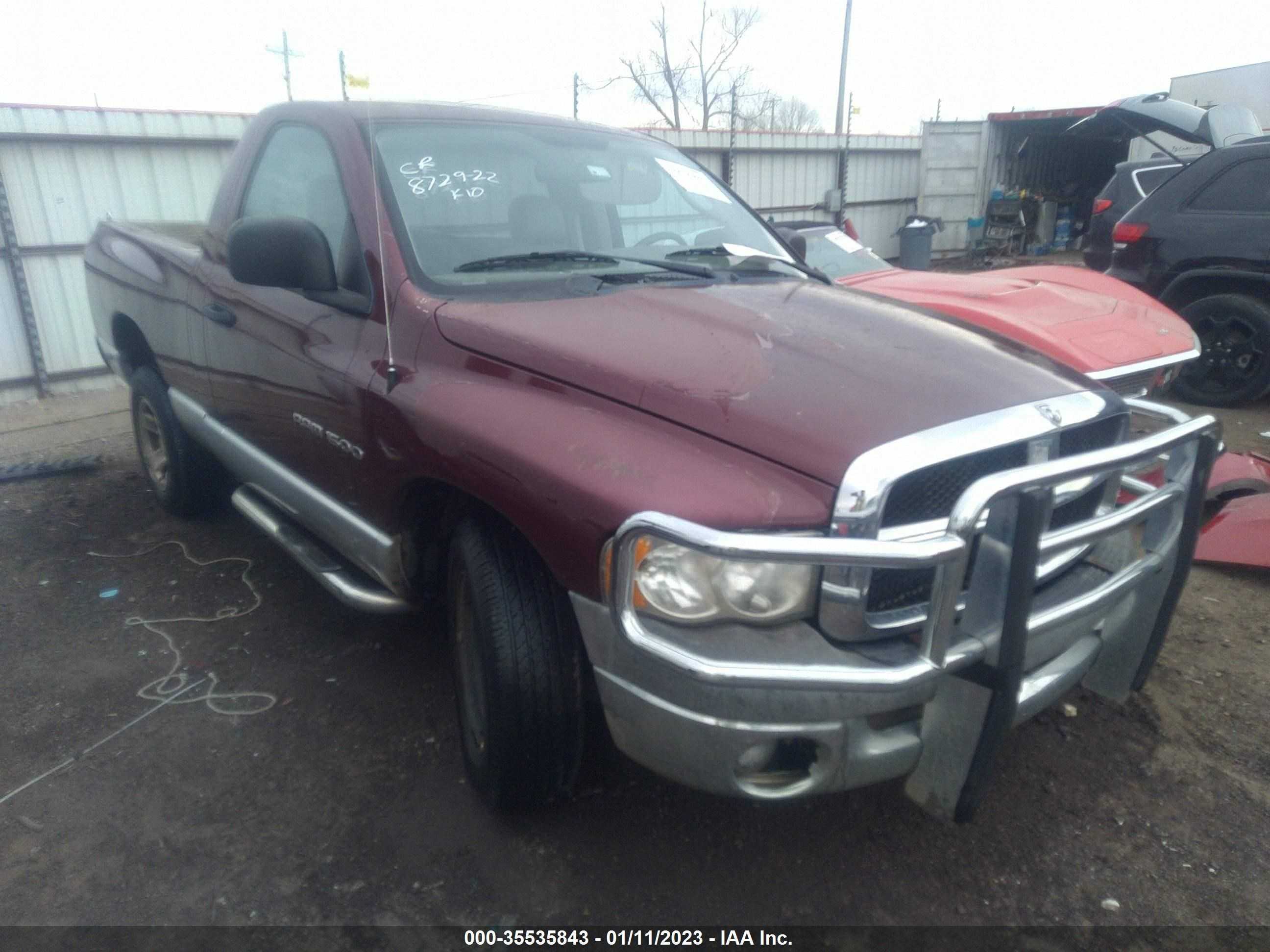 dodge ram 2003 1d7ha16n53j630478