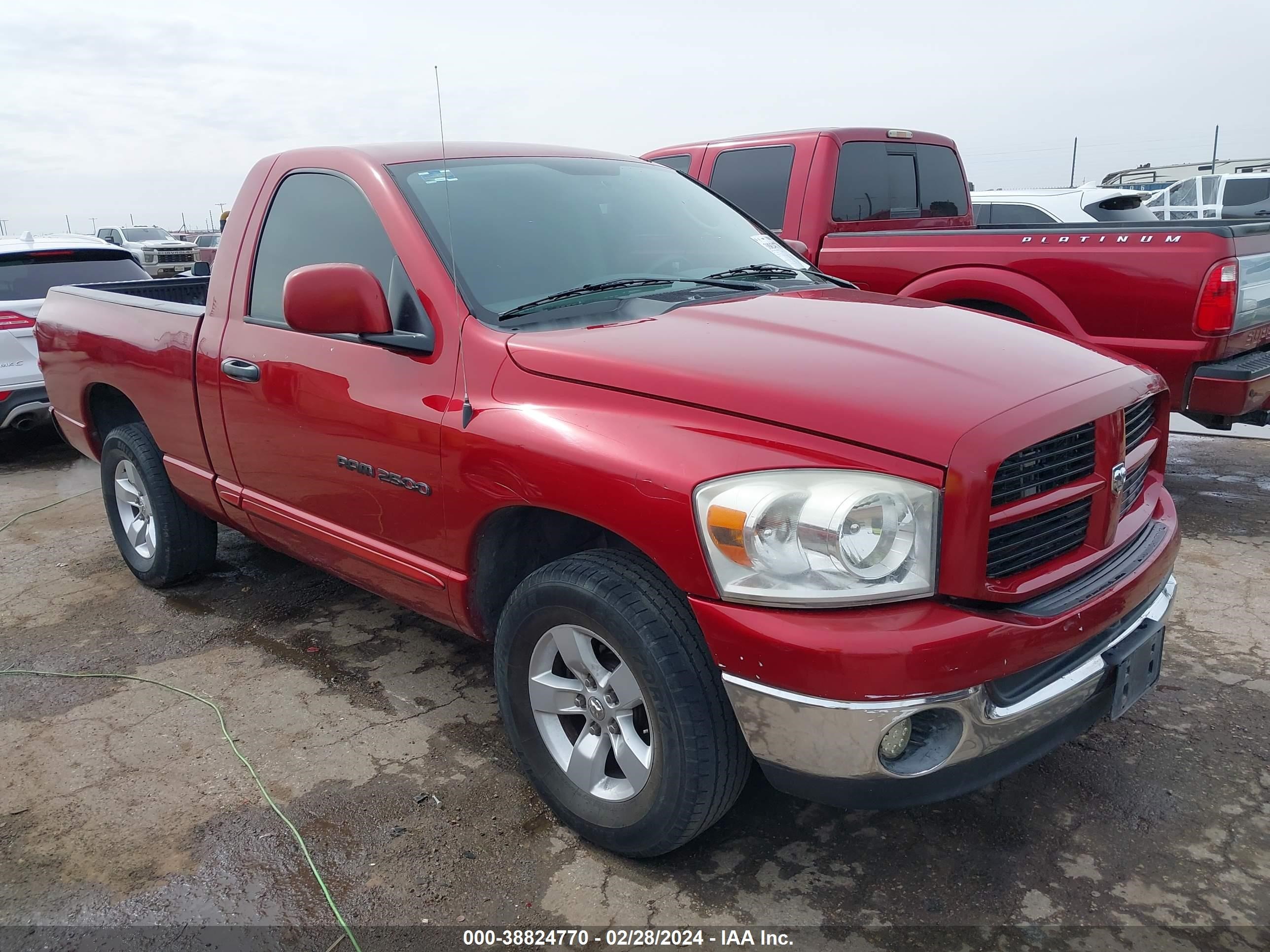 dodge ram 2007 1d7ha16p07j581035