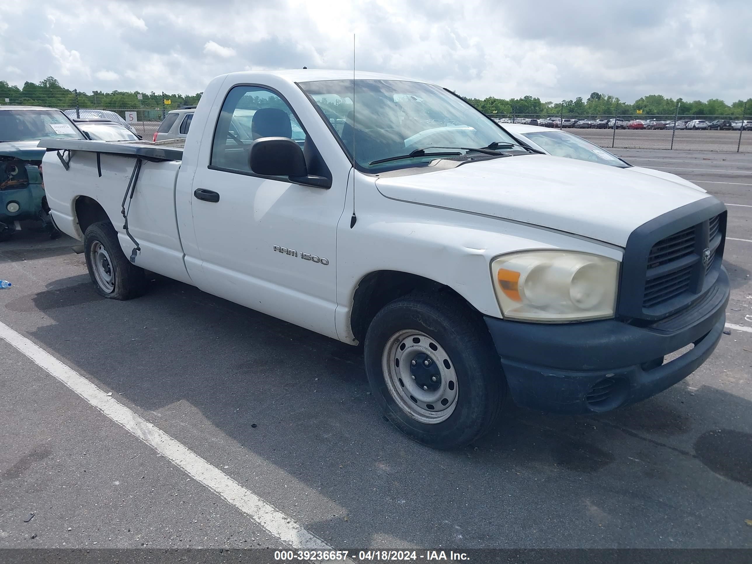 dodge ram 2007 1d7ha16p97j563455