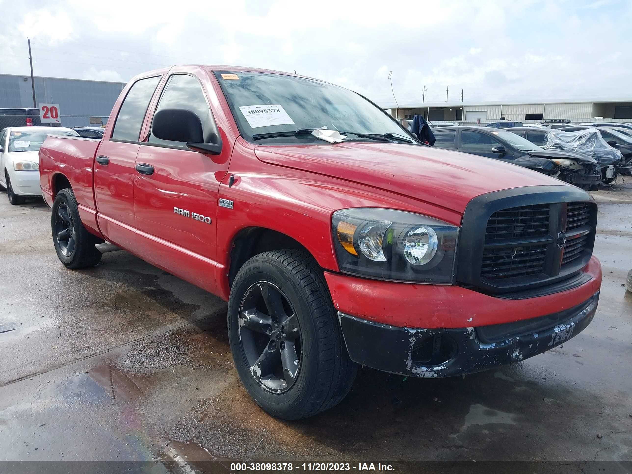 dodge ram 2007 1d7ha18277s225208