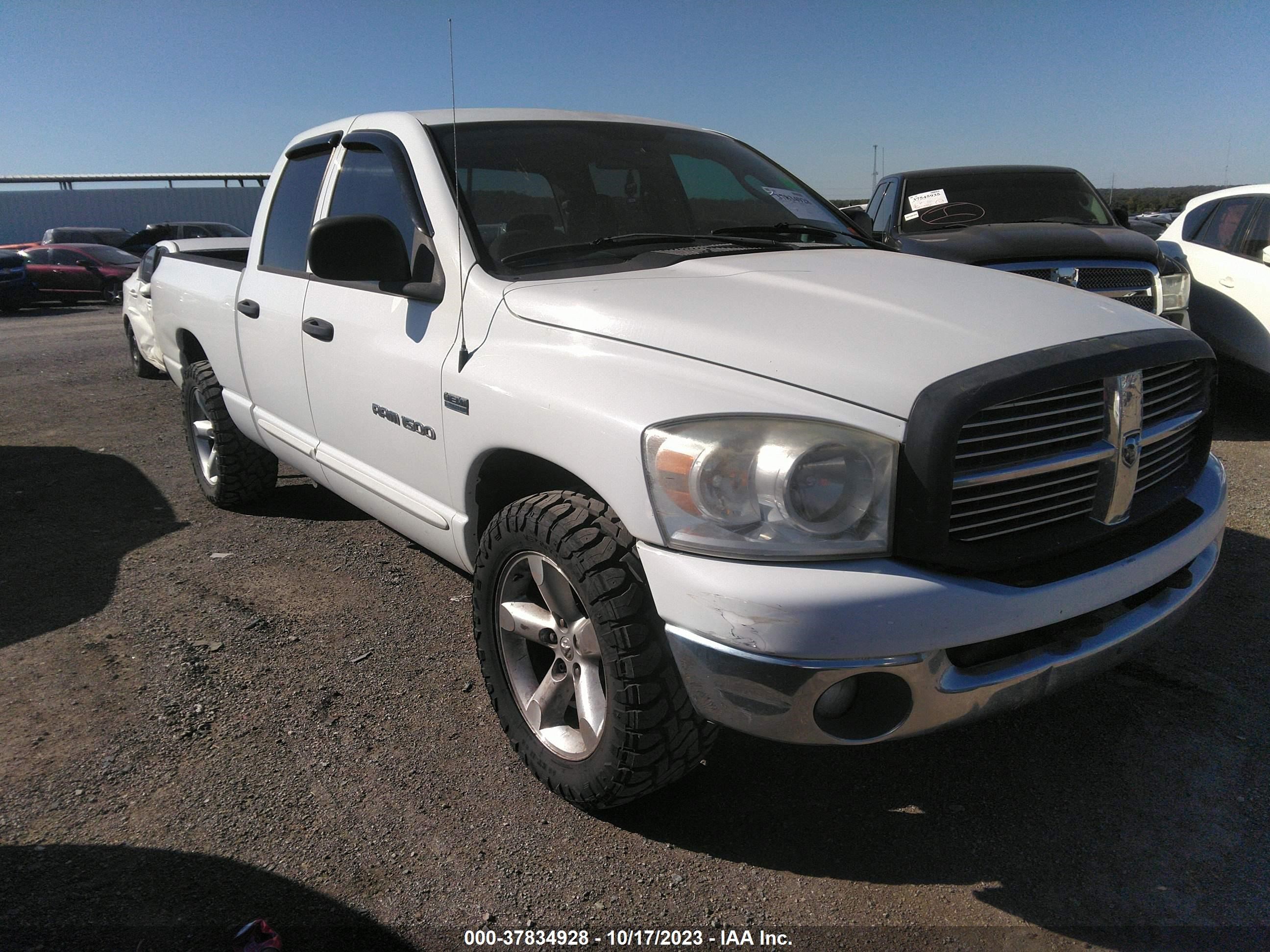 dodge ram 2007 1d7ha182x7j501774