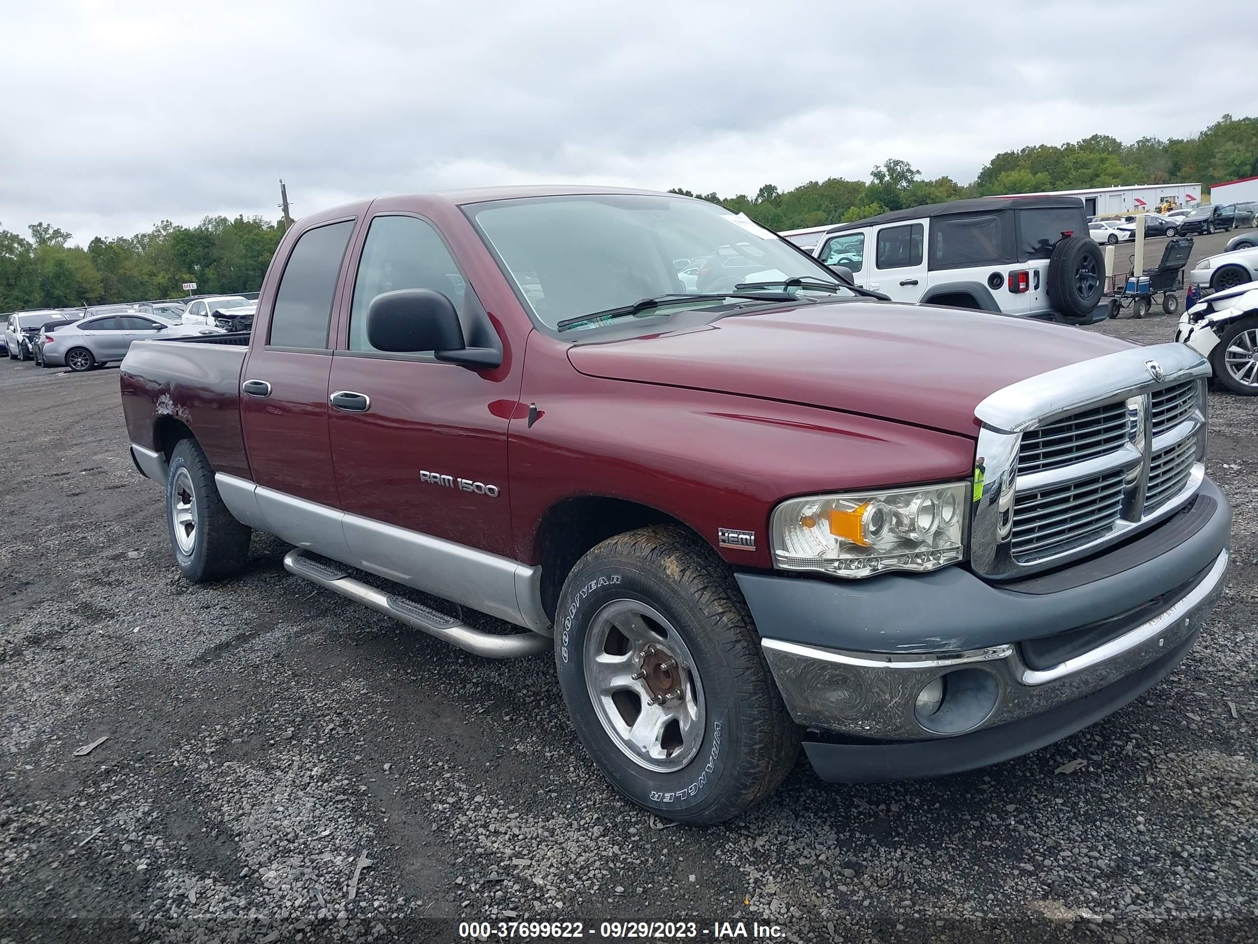 dodge ram 2003 1d7ha18d43s301754