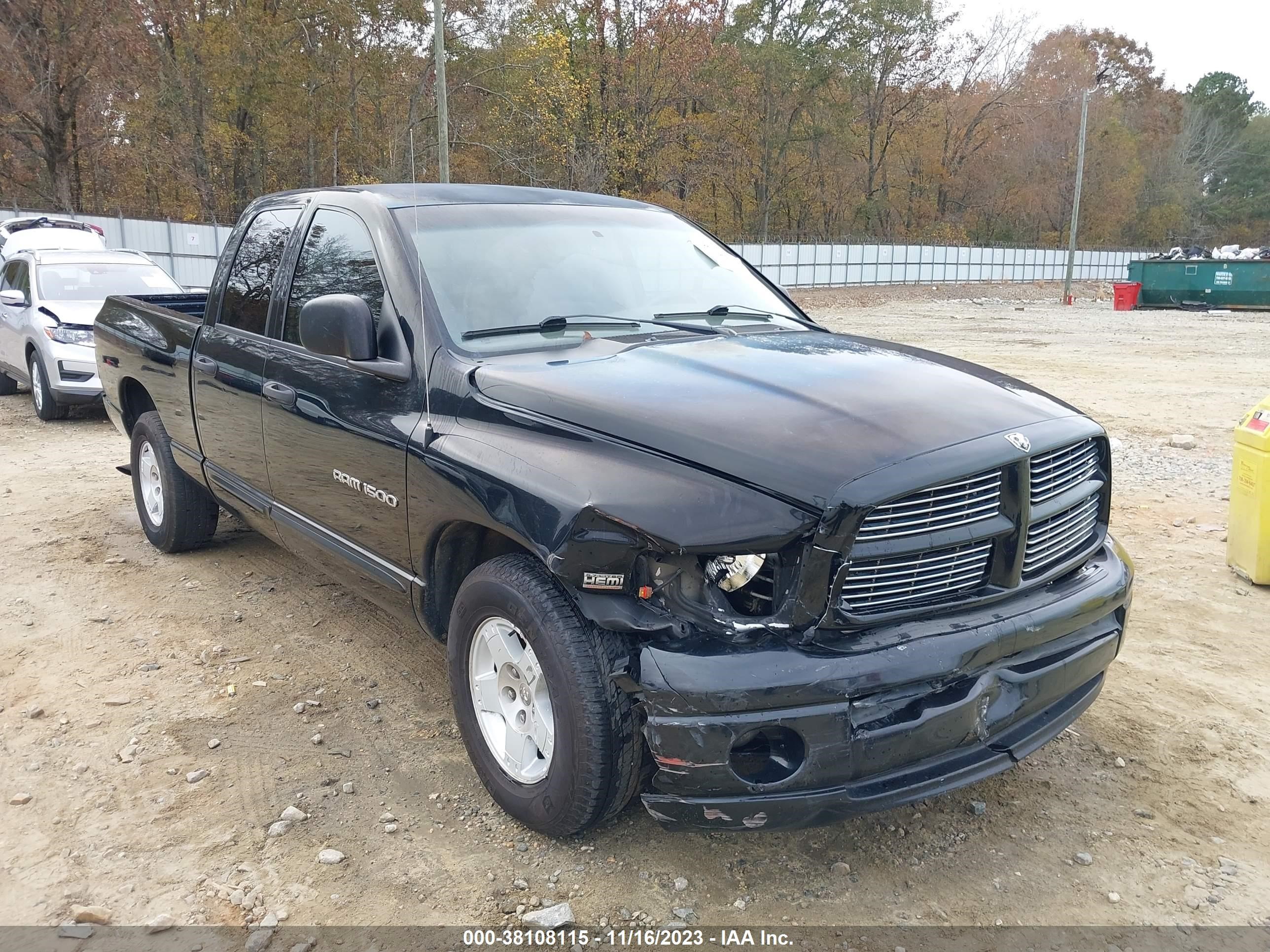 dodge ram 2005 1d7ha18d45j536423