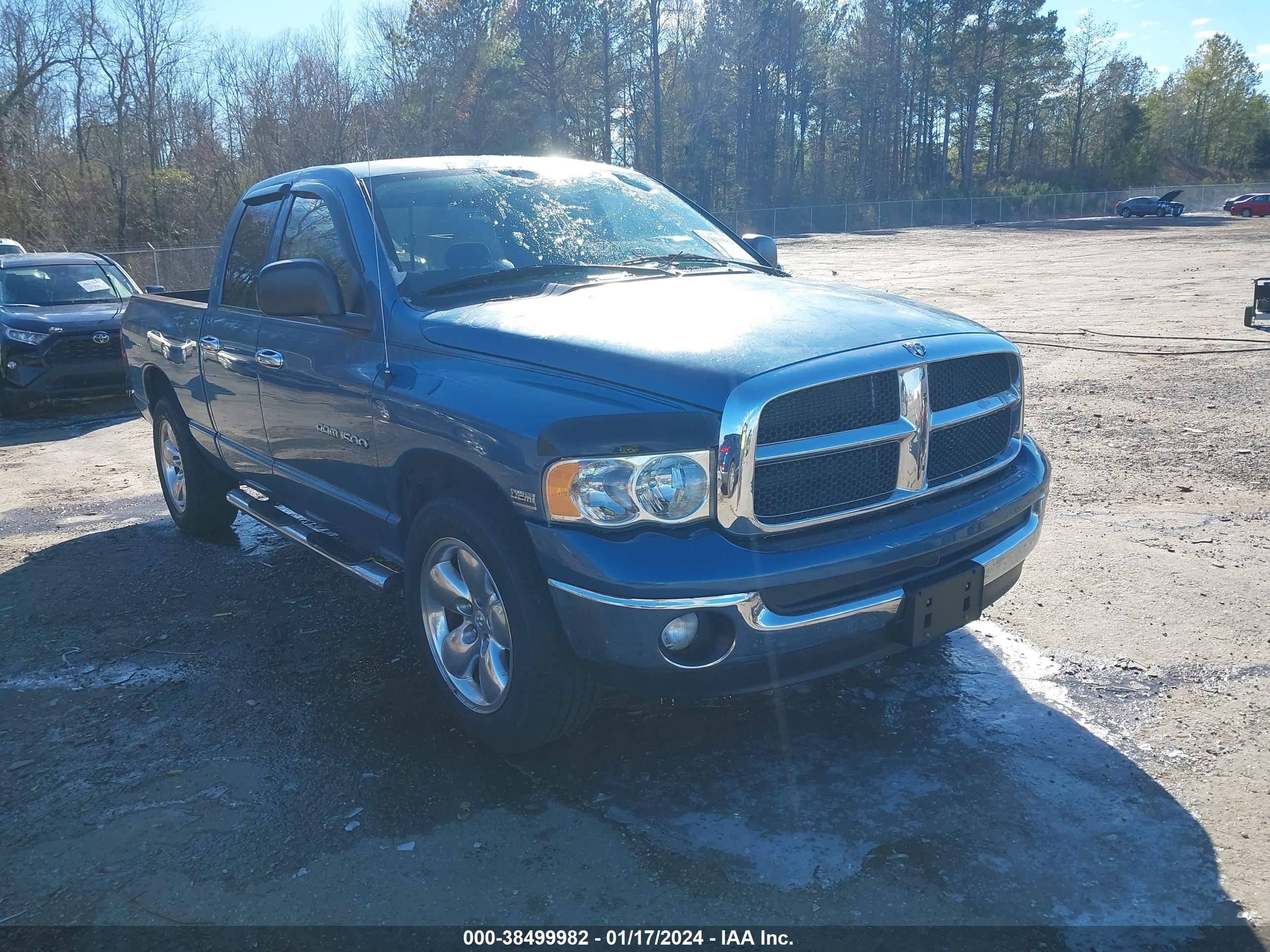 dodge ram 2005 1d7ha18d65j578382