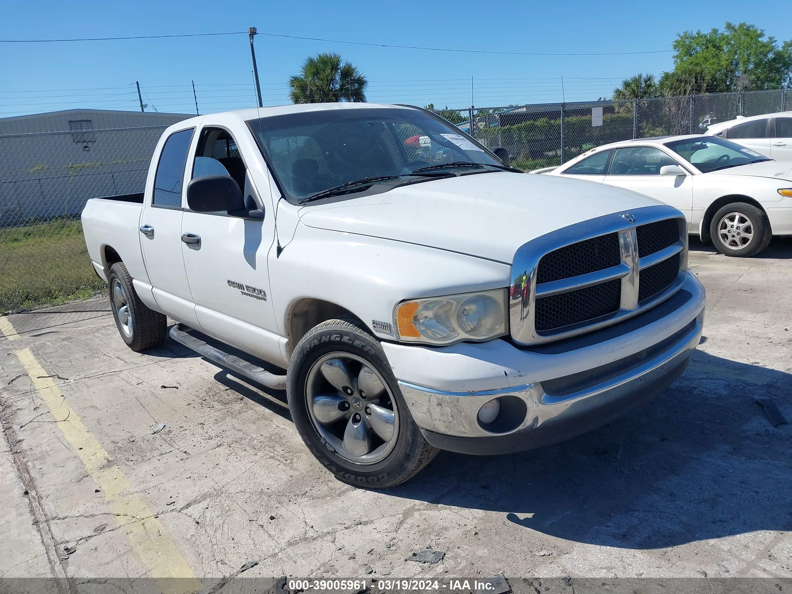 dodge ram 2005 1d7ha18dx5s195426