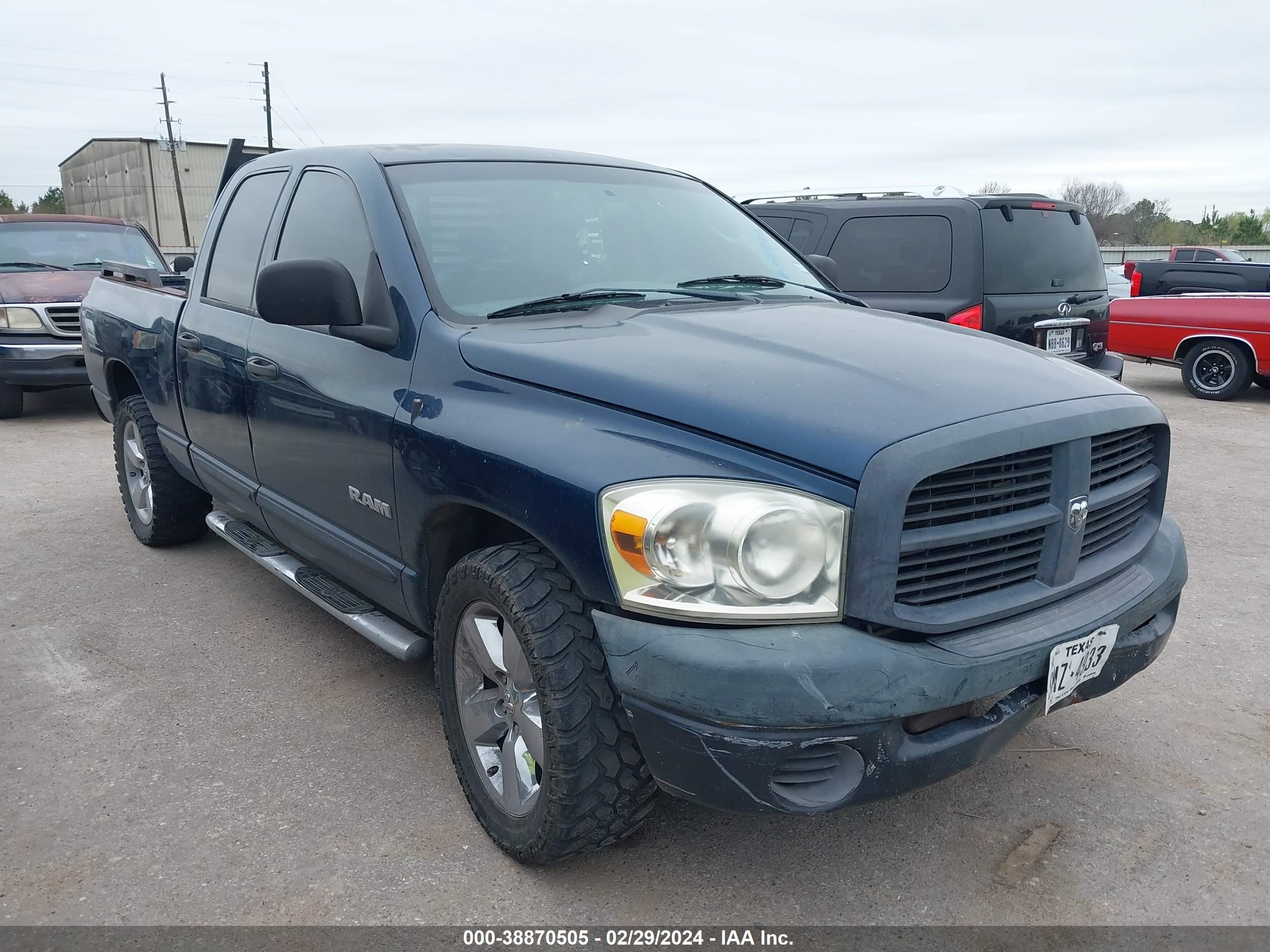 dodge ram 2008 1d7ha18k28j104772