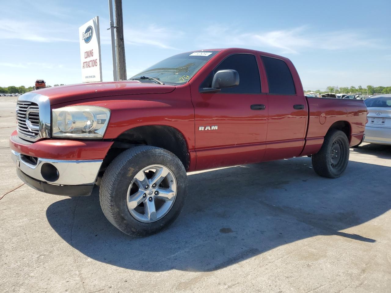 dodge ram 2008 1d7ha18n98s513274