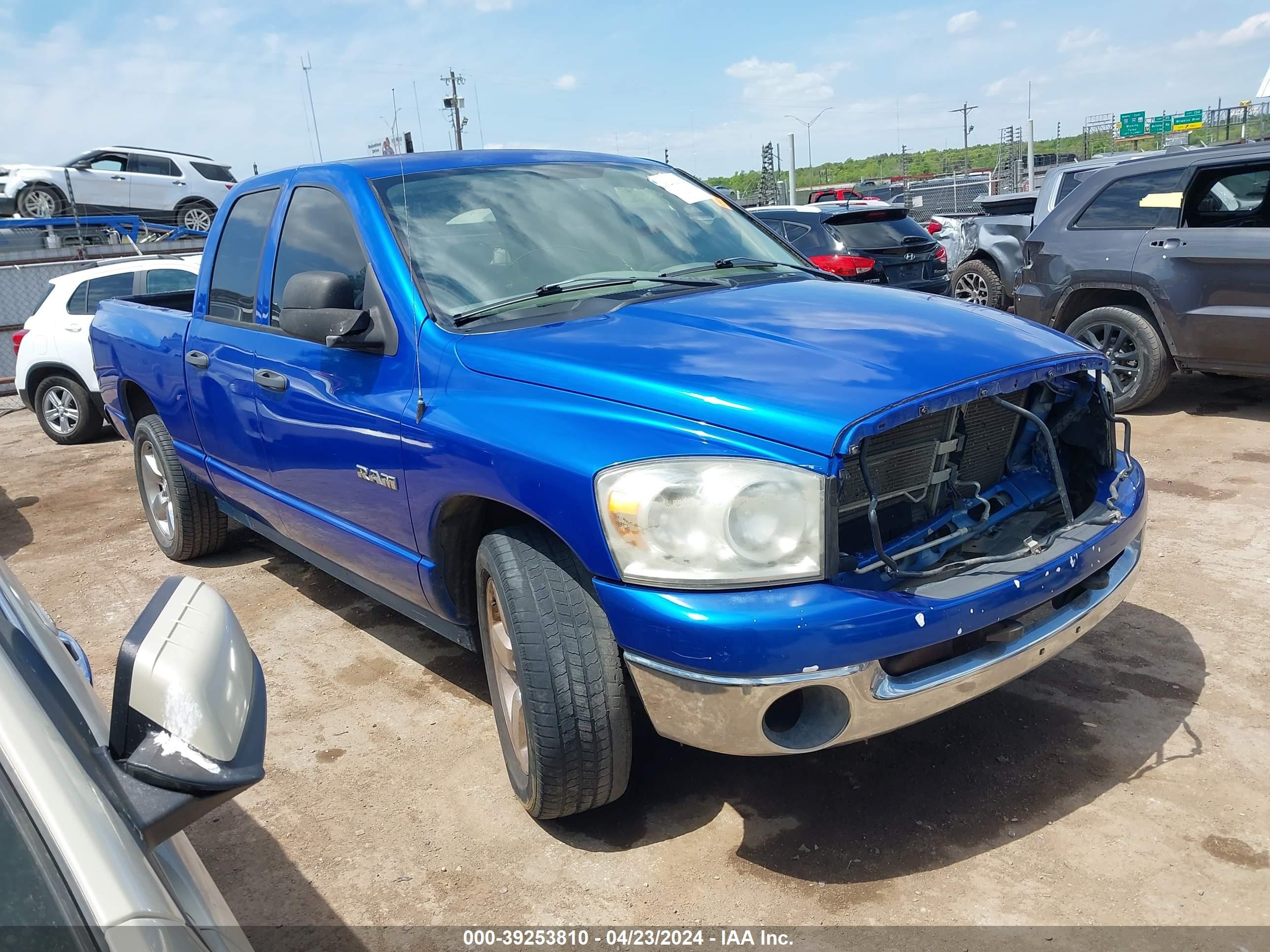 dodge ram 2008 1d7ha18nx8j158170