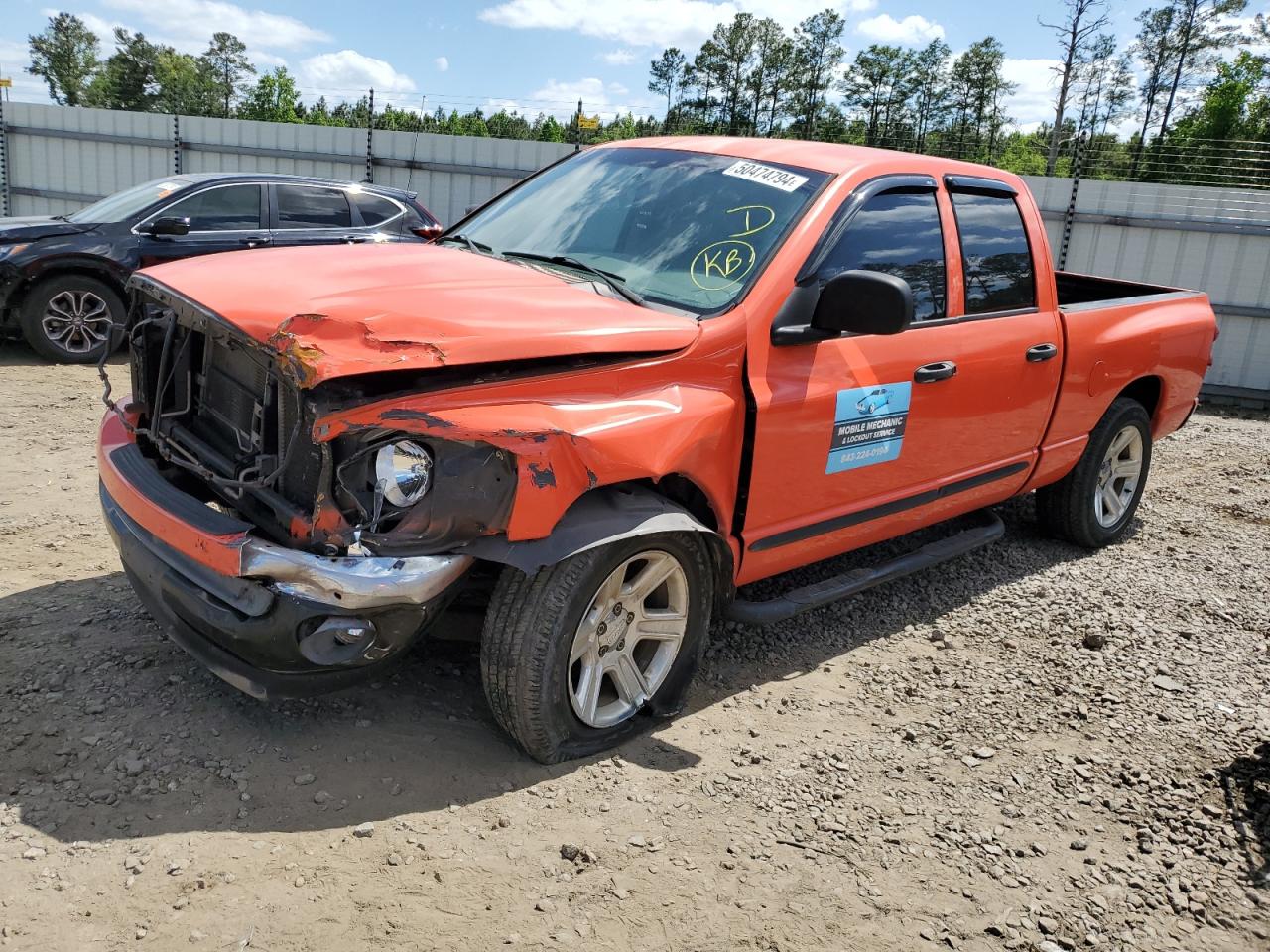 dodge ram 2007 1d7ha18p17s131157