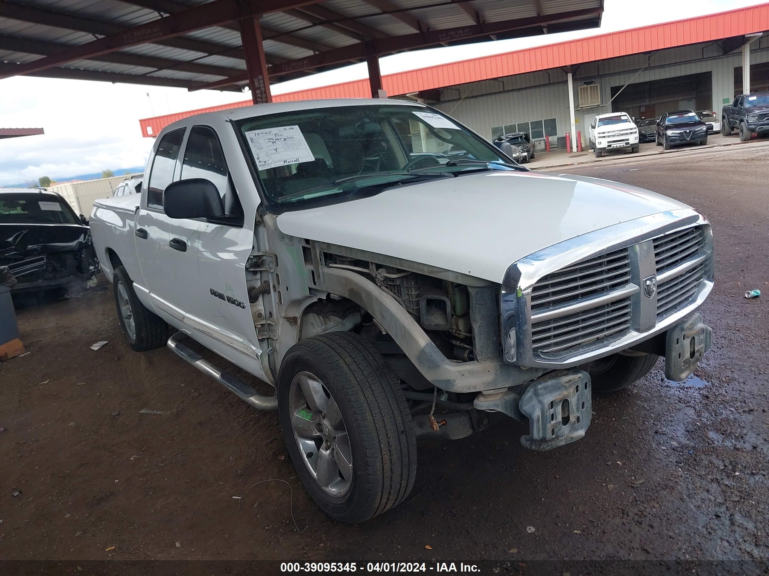 dodge ram 2007 1d7ha18p77j501730