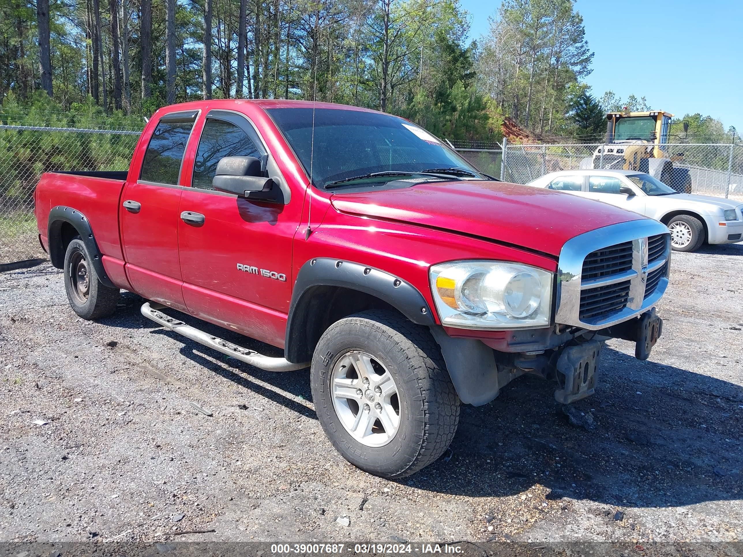 dodge ram 2007 1d7ha18px7j506713