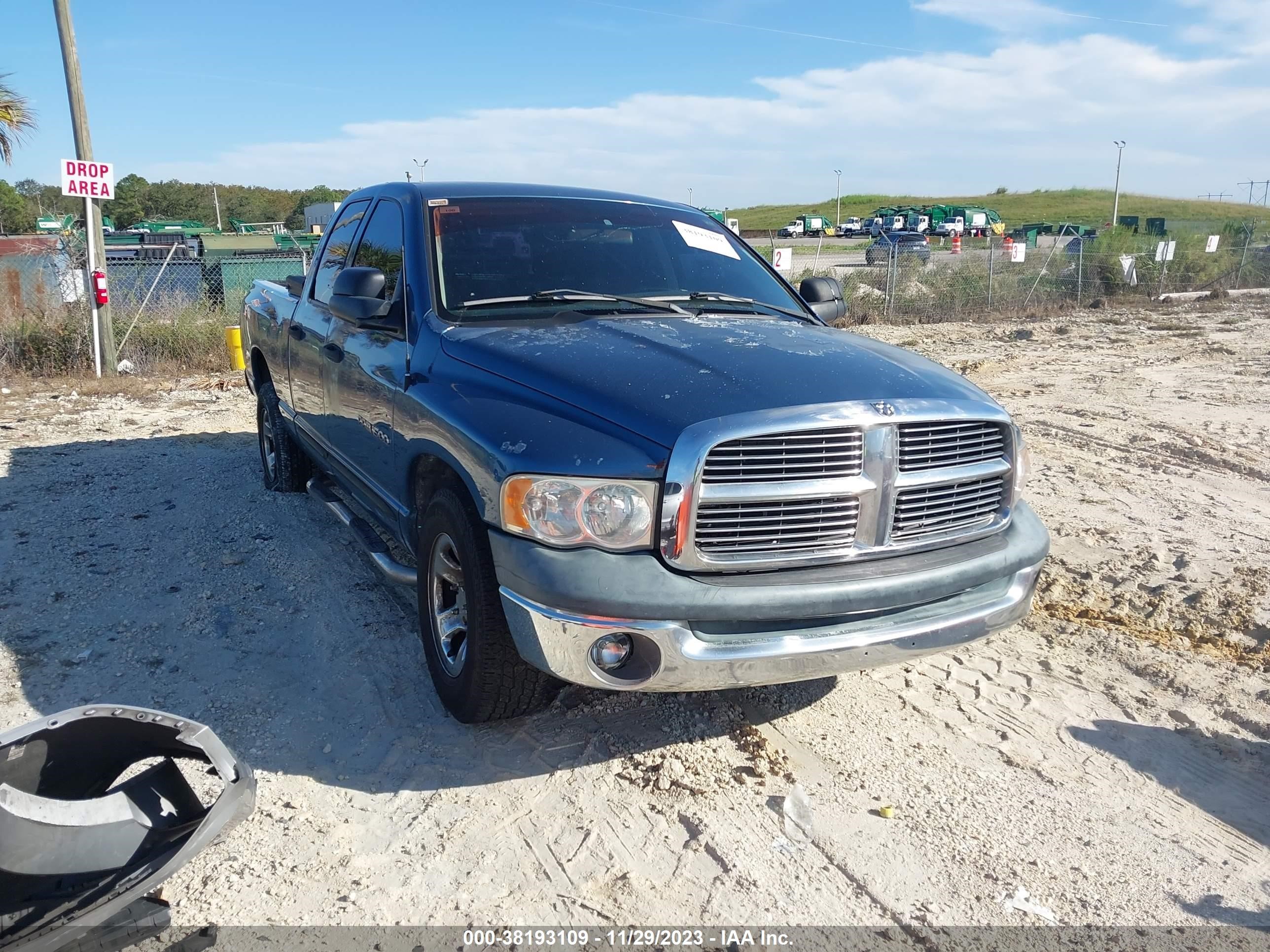 dodge ram 2003 1d7ha18z83s210997