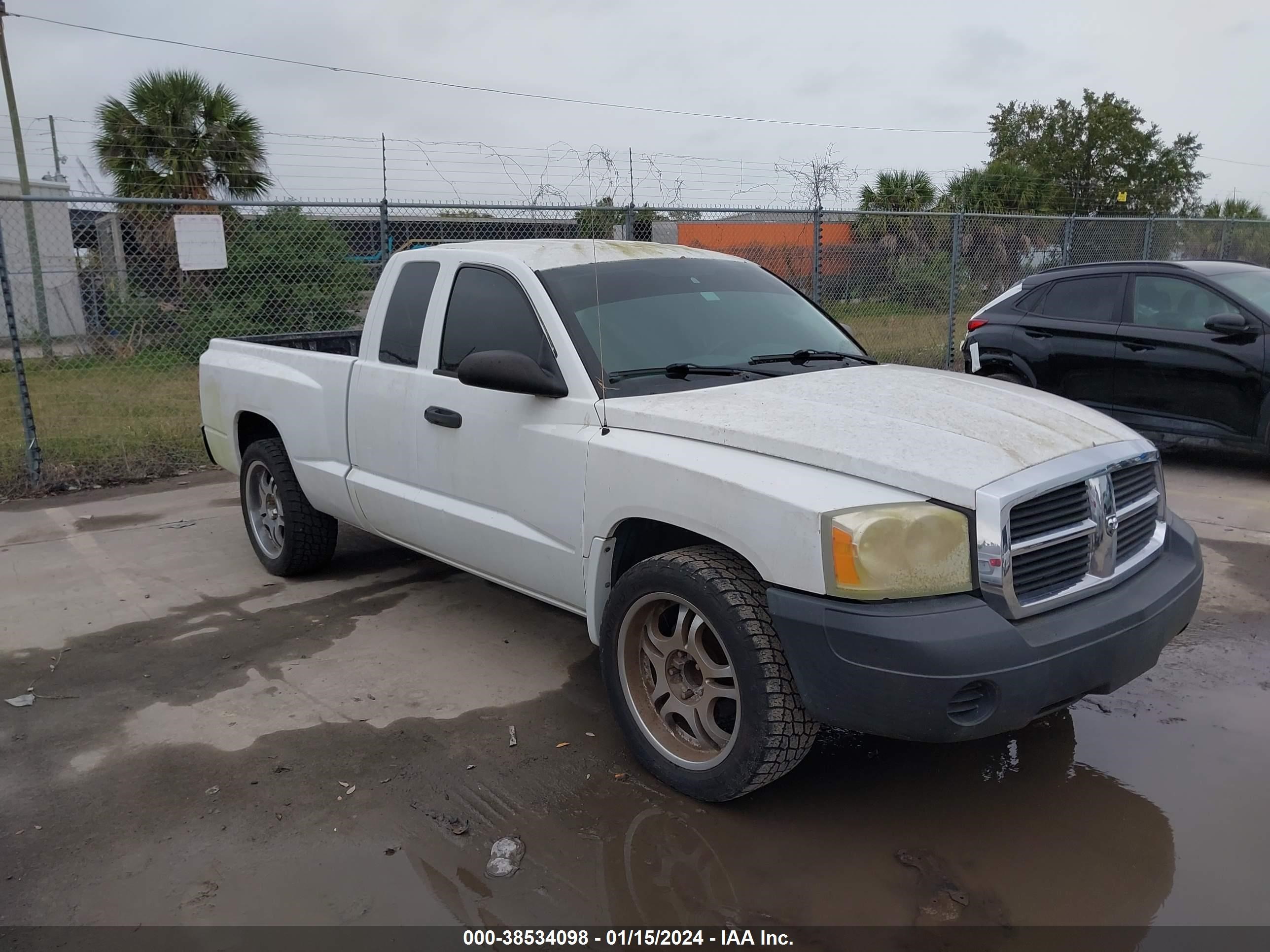 dodge dakota 2005 1d7he22k05s166079