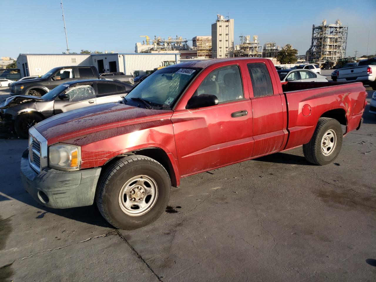 dodge dakota 2007 1d7he22k07s218202