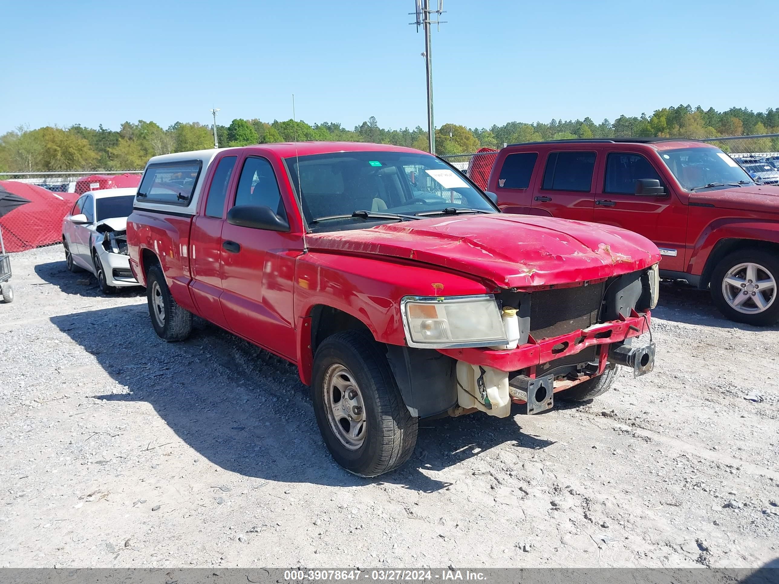 dodge dakota 2008 1d7he22k88s504185