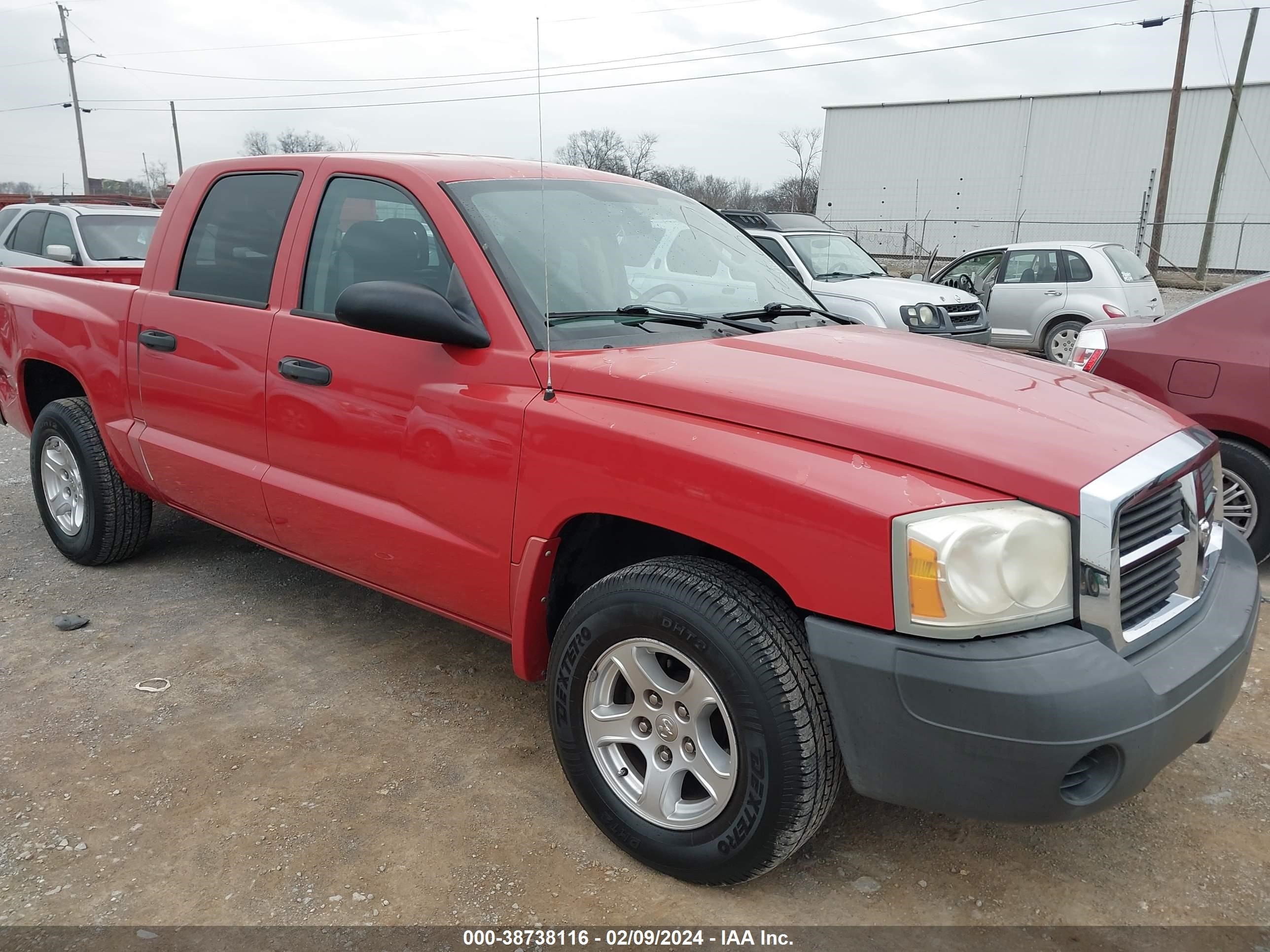 dodge dakota 2006 1d7he28n16s703027