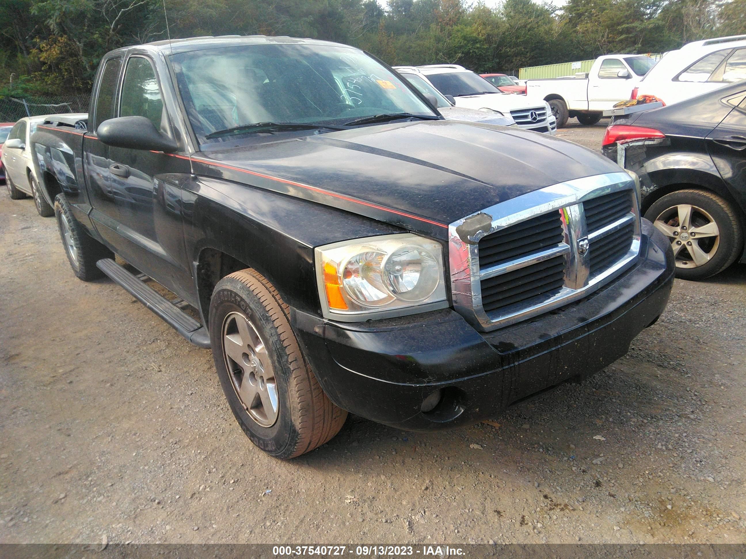 dodge dakota 2006 1d7he42k16s708951