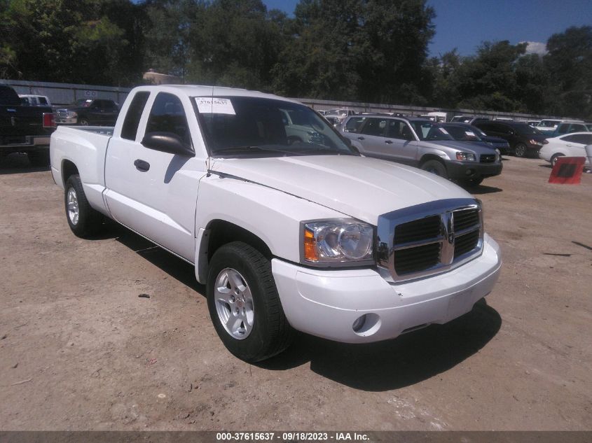 dodge dakota 2007 1d7he42k57s149115