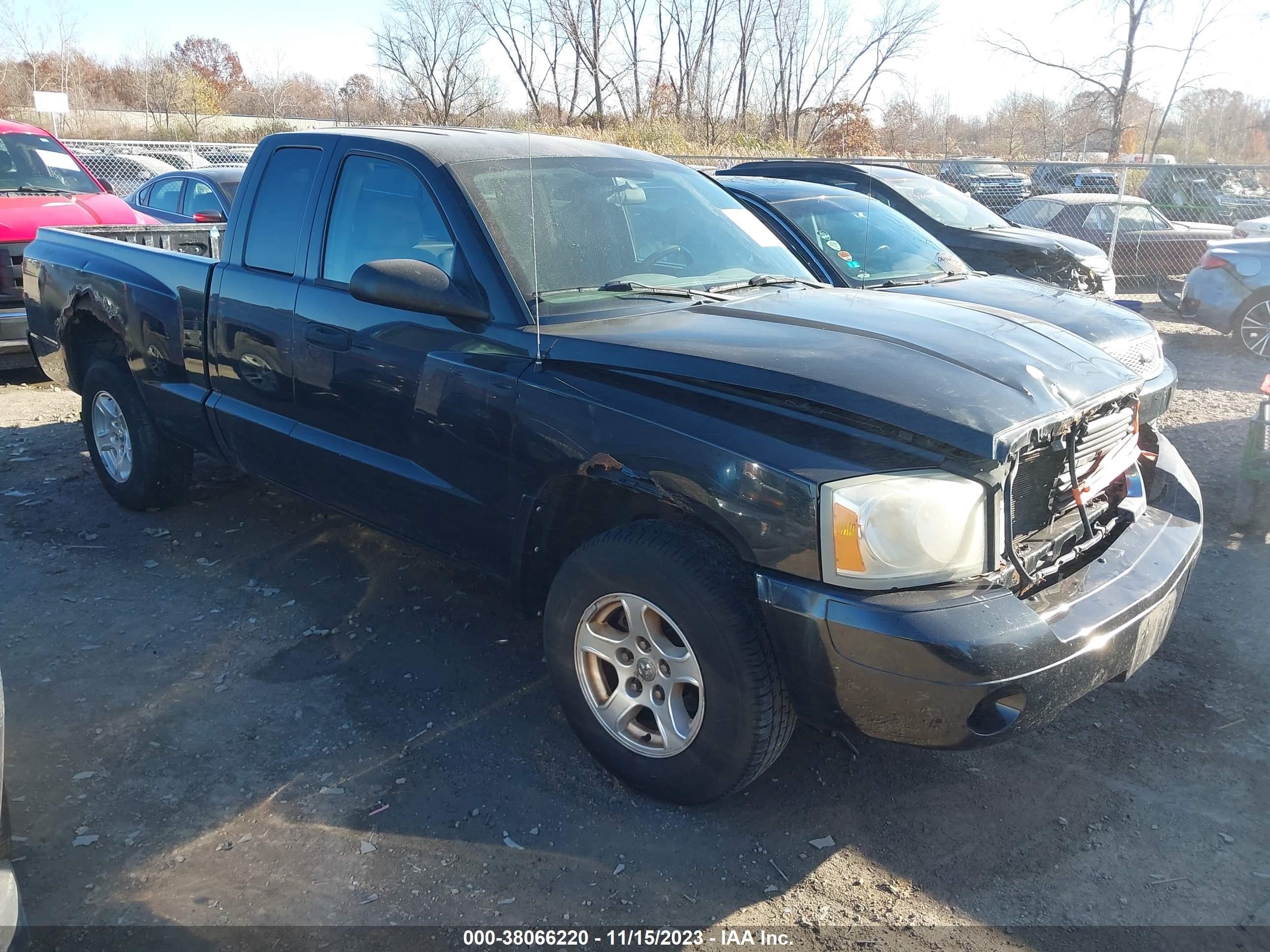 dodge dakota 2007 1d7he42kx7s195068