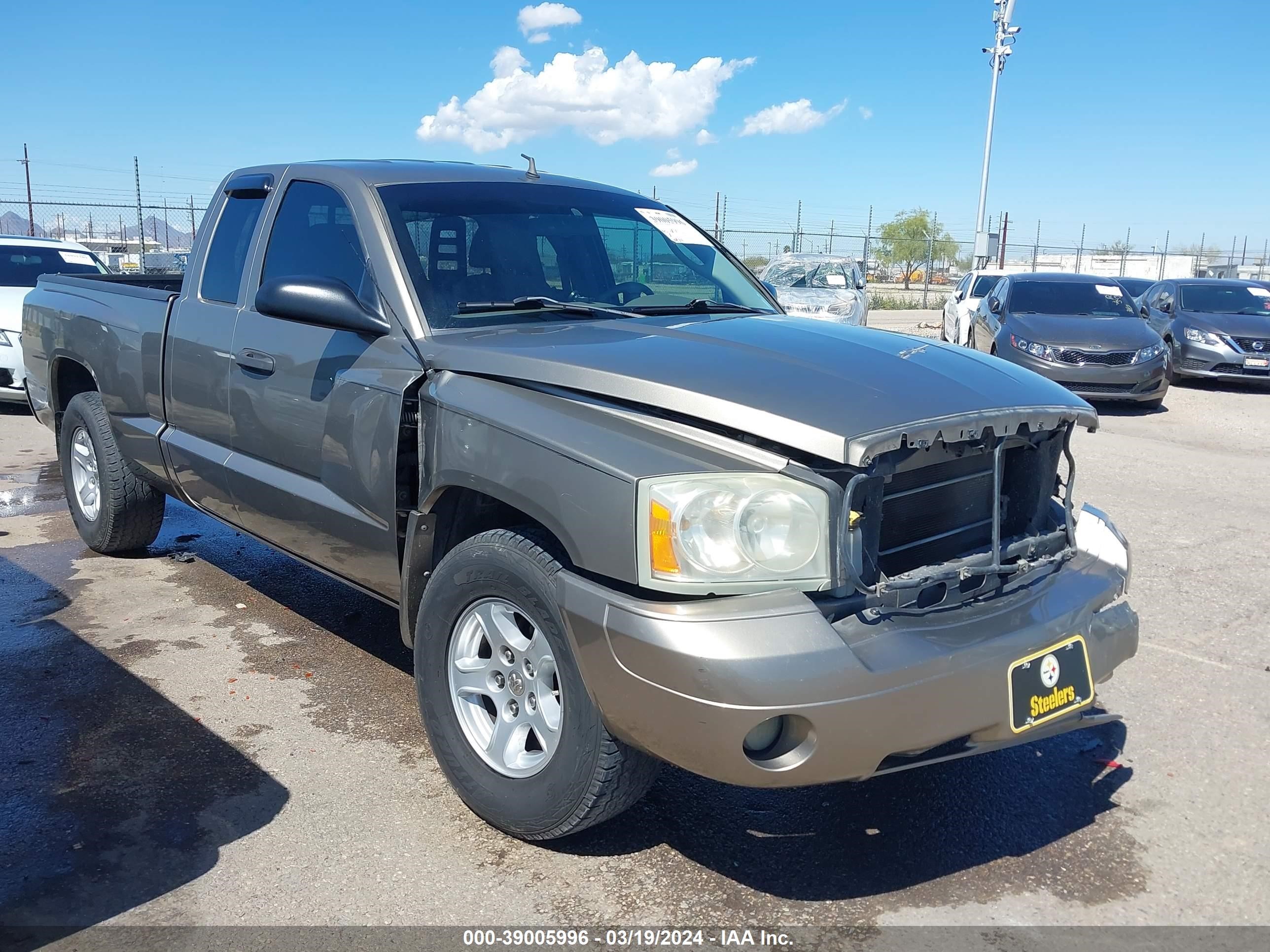 dodge dakota 2007 1d7he42p77s172486