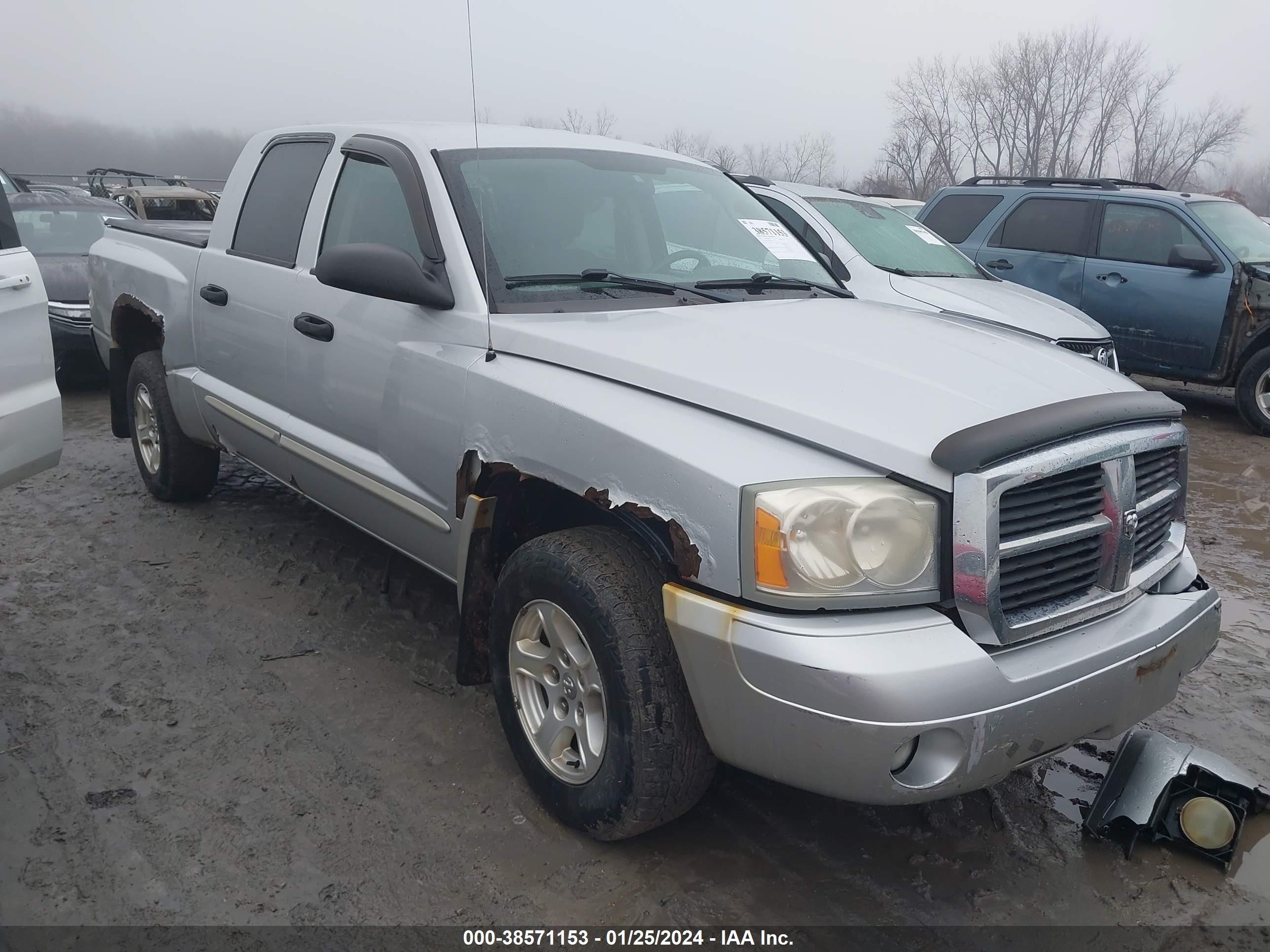 dodge dakota 2005 1d7he48k15s304859