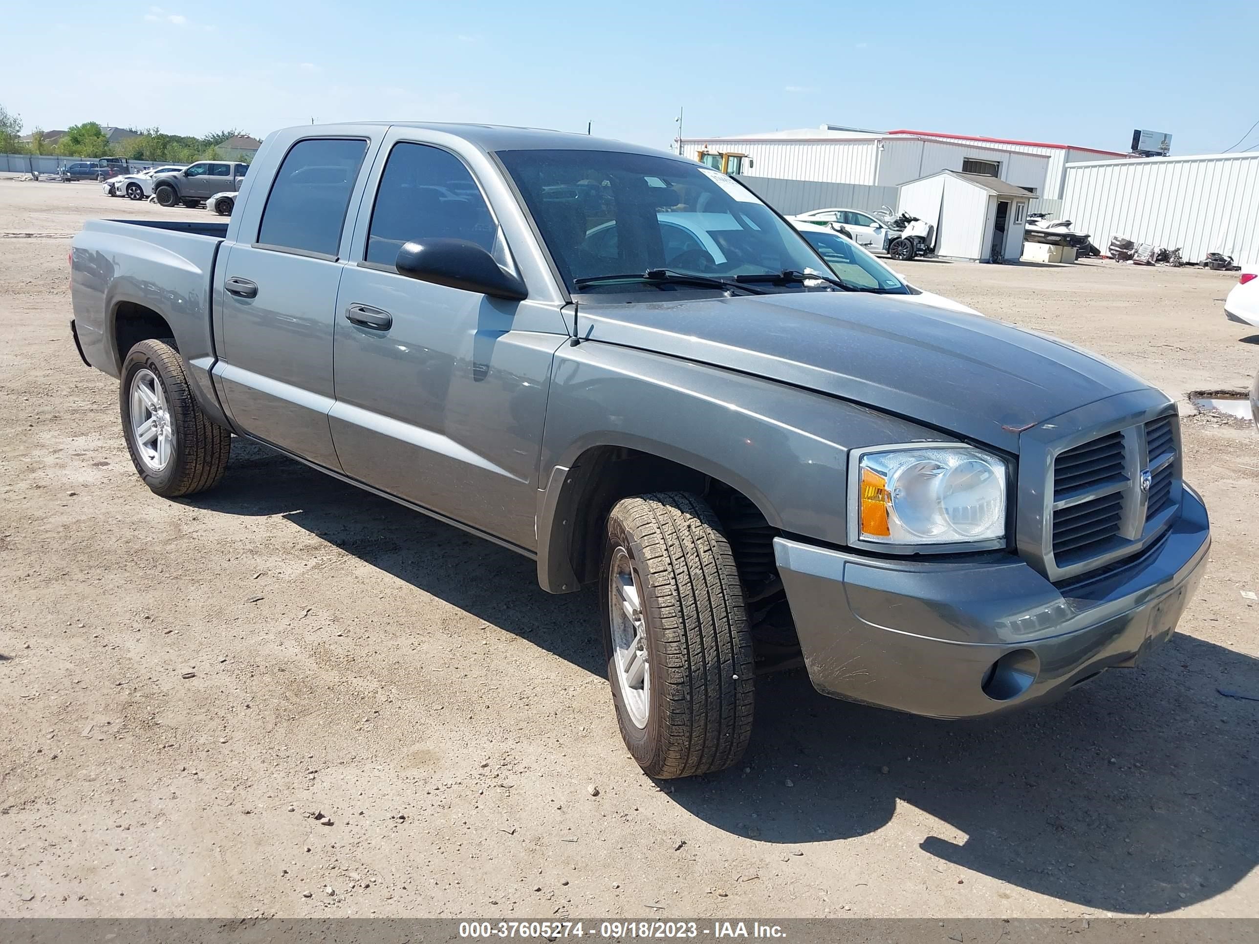 dodge dakota 2007 1d7he48k27s226000