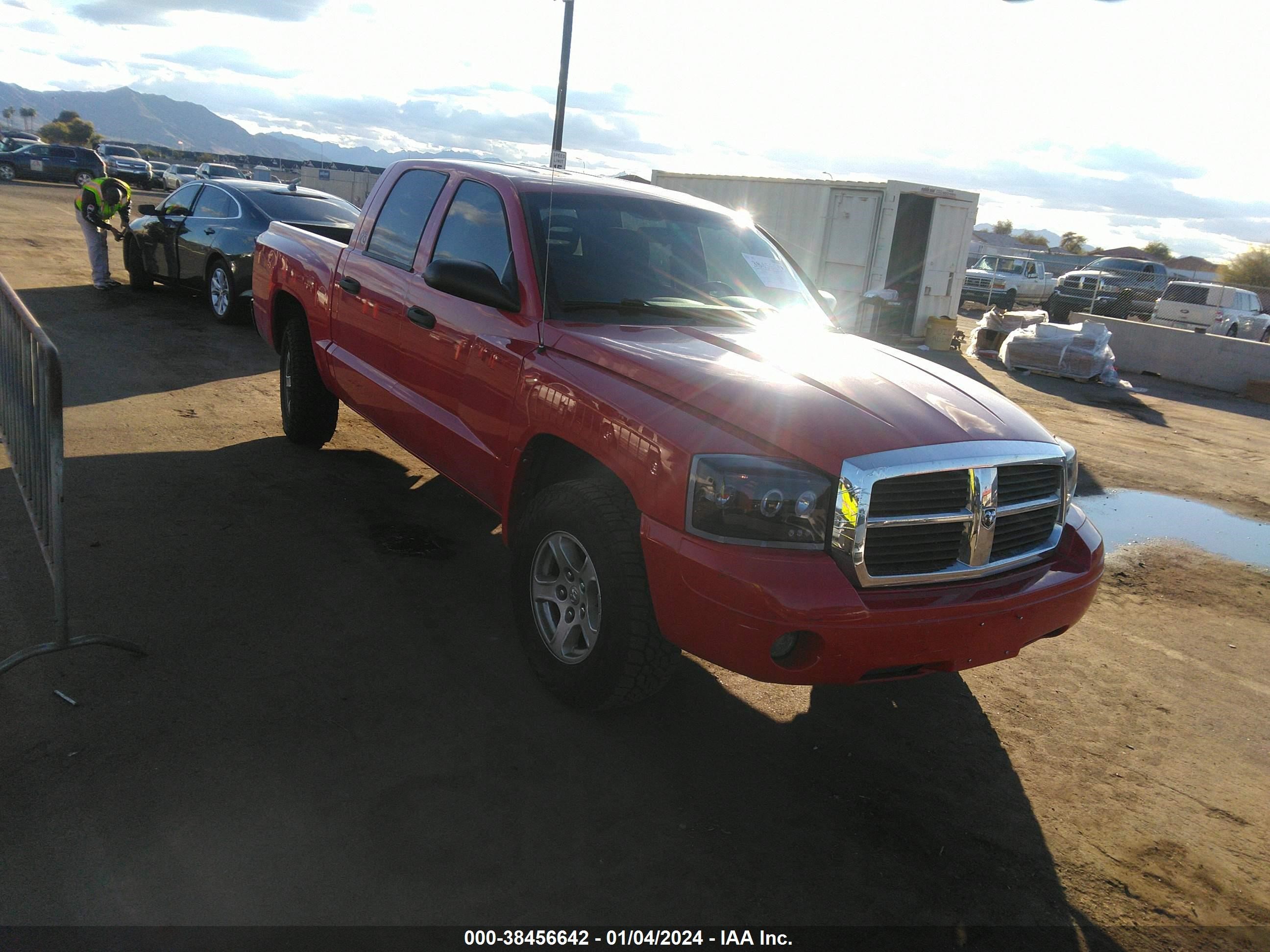 dodge dakota 2007 1d7he48k97s156950