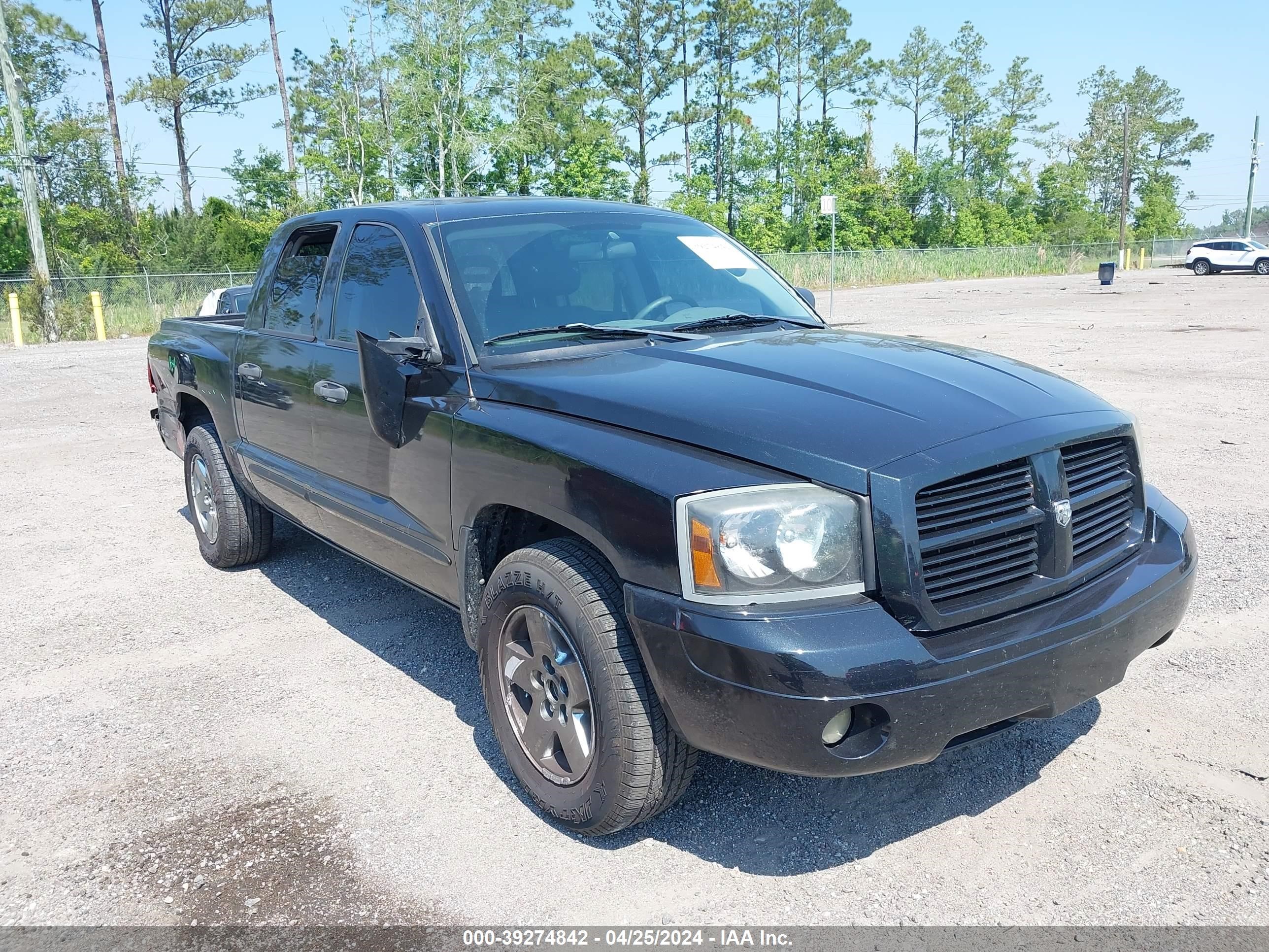 dodge dakota 2006 1d7he48kx6s679523