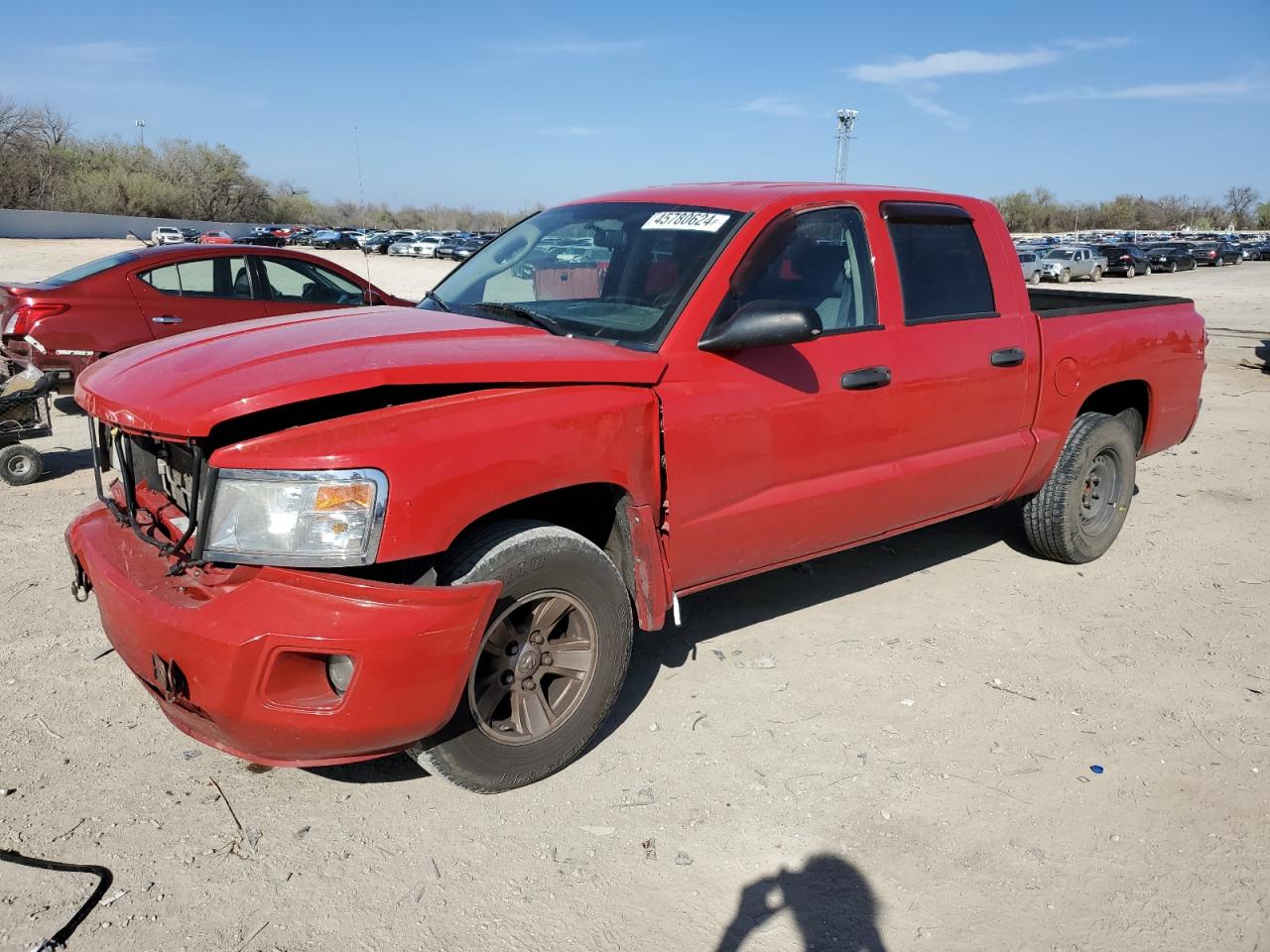 dodge dakota 2008 1d7he48n48s510997