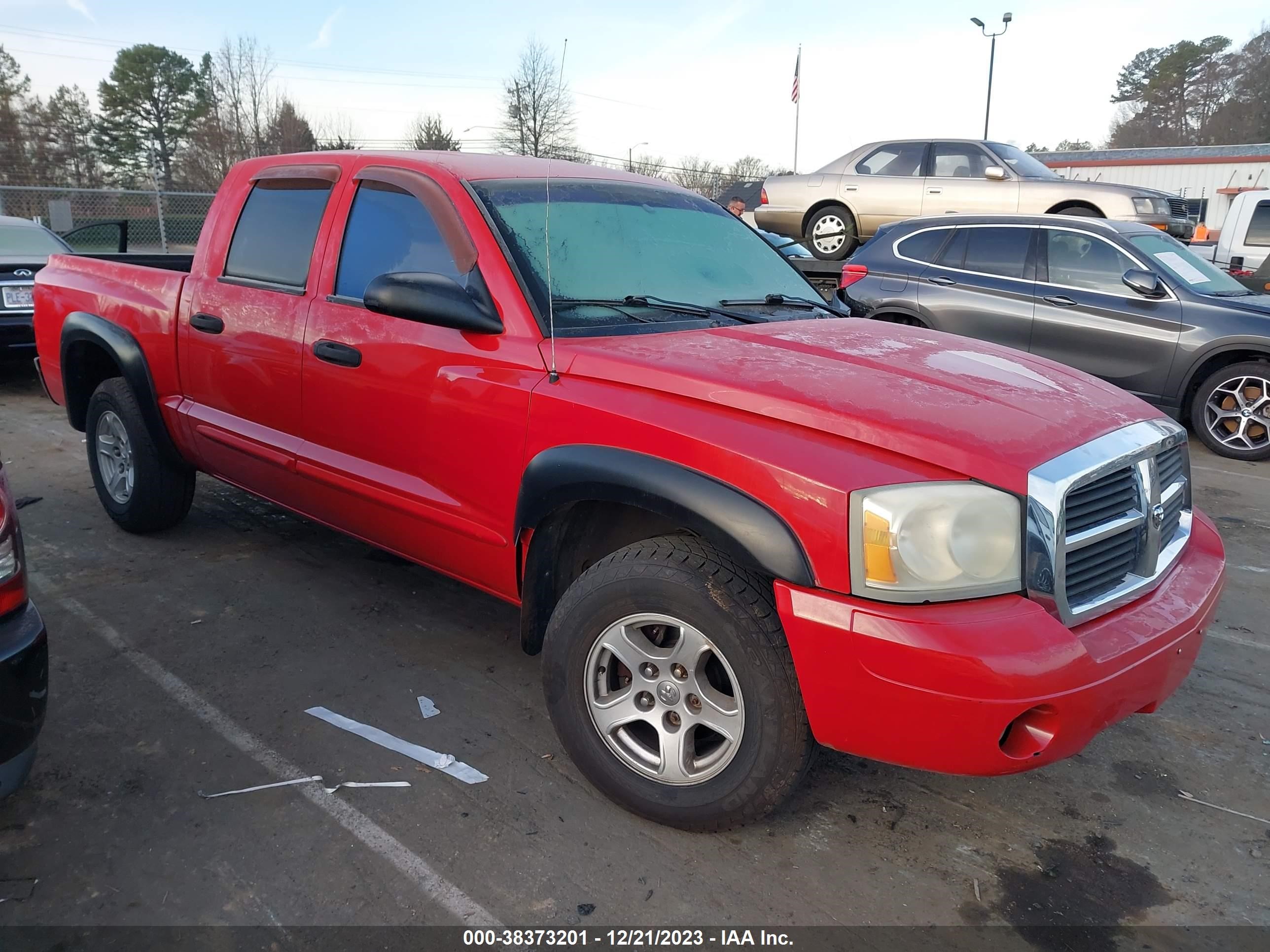 dodge dakota 2005 1d7he48n65s165869