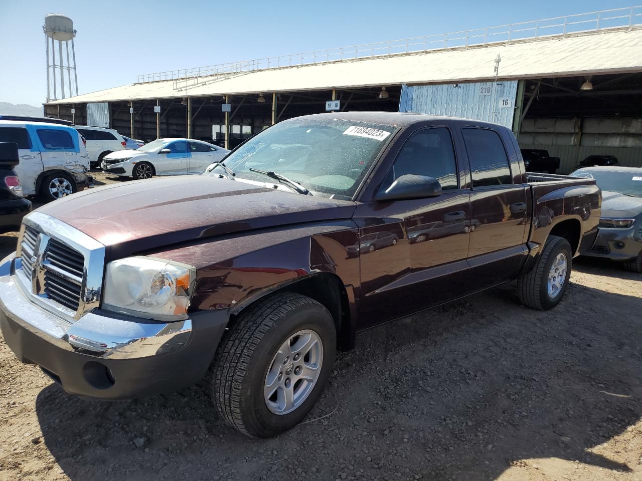 dodge dakota 2005 1d7he48n95s223246