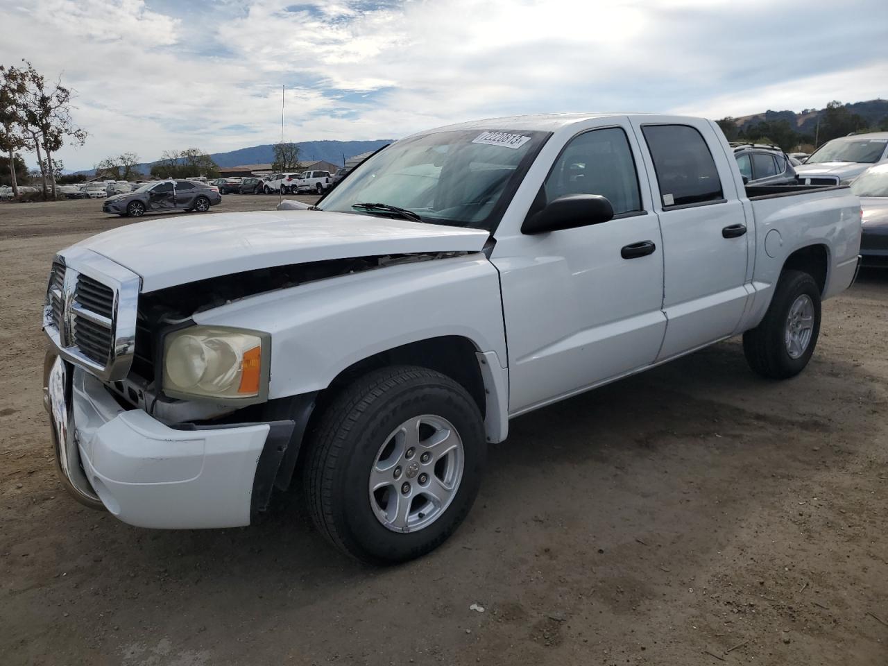 dodge dakota 2007 1d7he48n97s107516