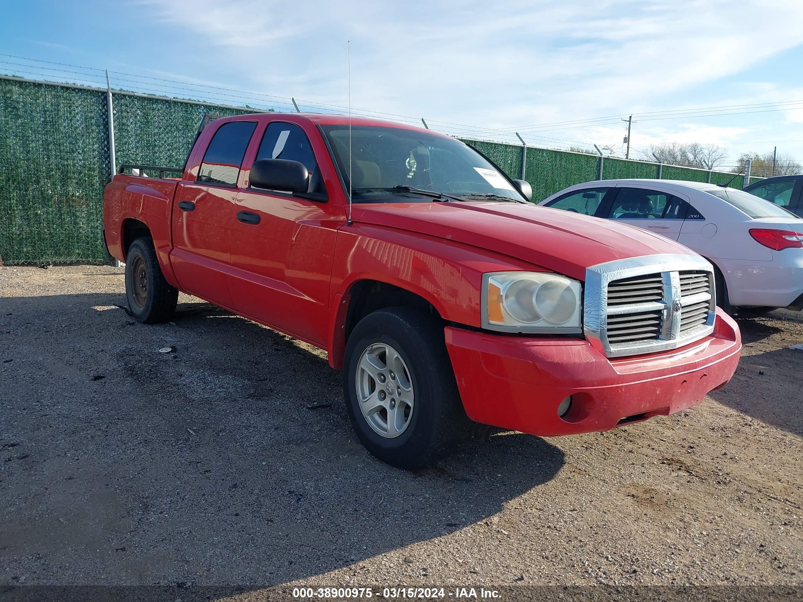 dodge dakota 2007 1d7he48p77s150091