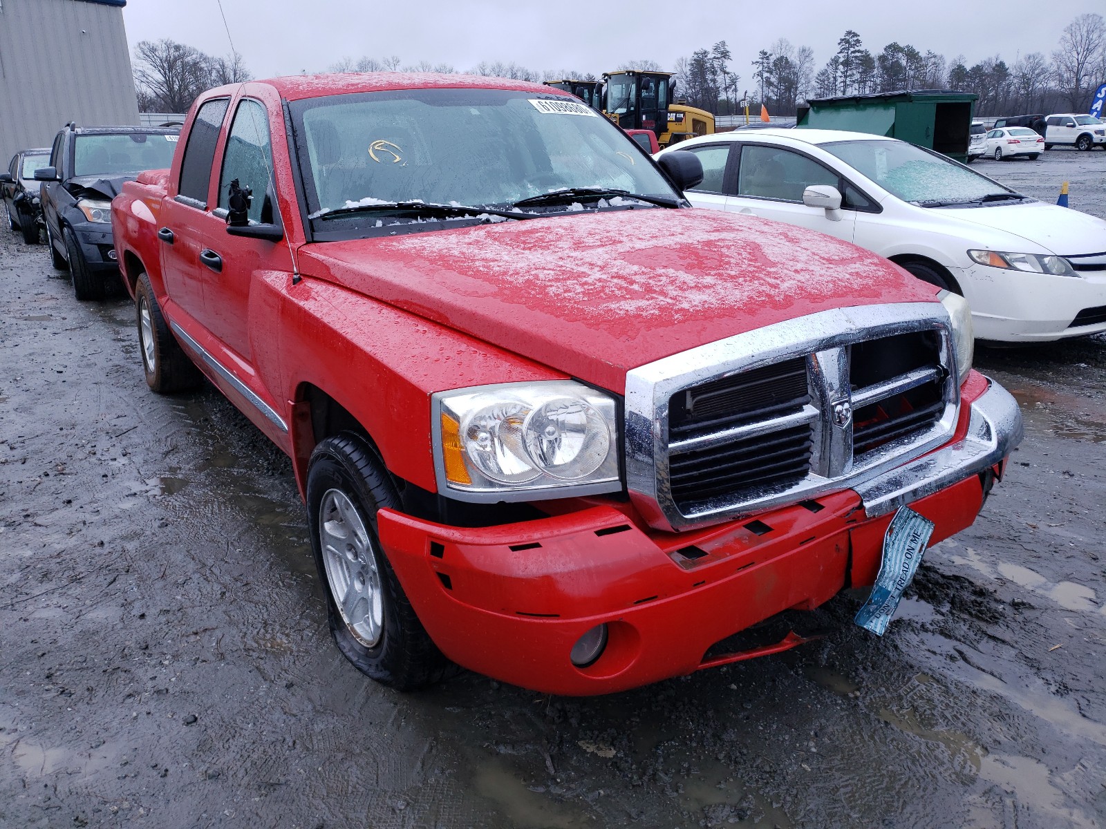 dodge dakota qua 2005 1d7he58n75s165529