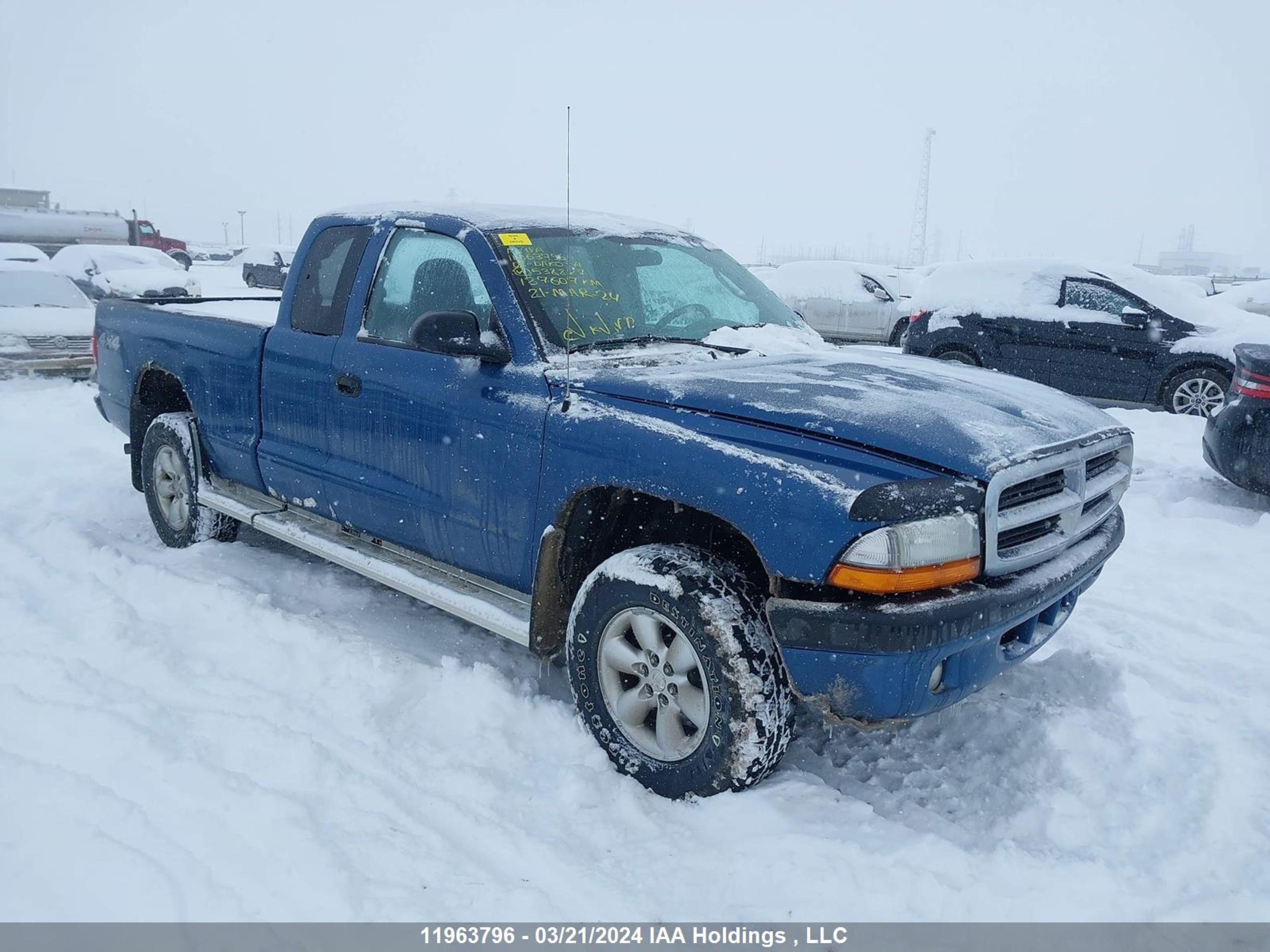 dodge dakota 2004 1d7hg32nx4s538827