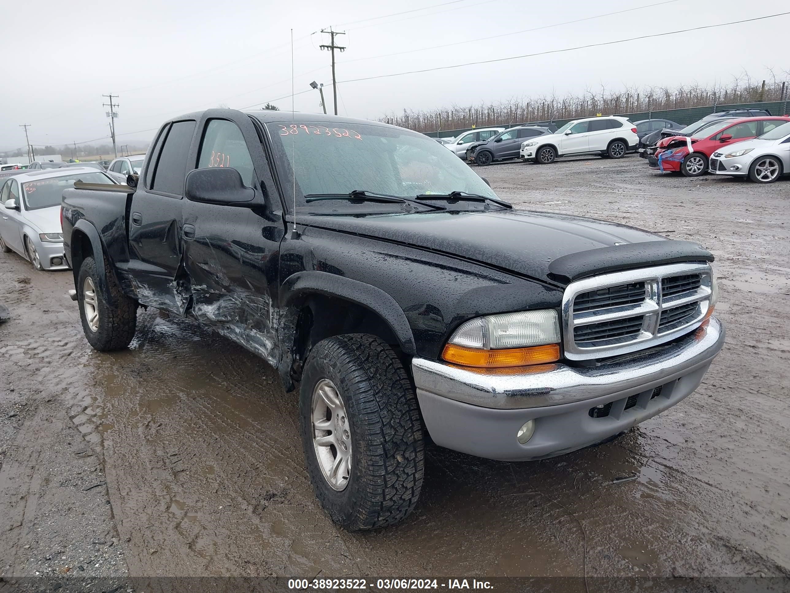 dodge dakota 2003 1d7hg48n53s308916