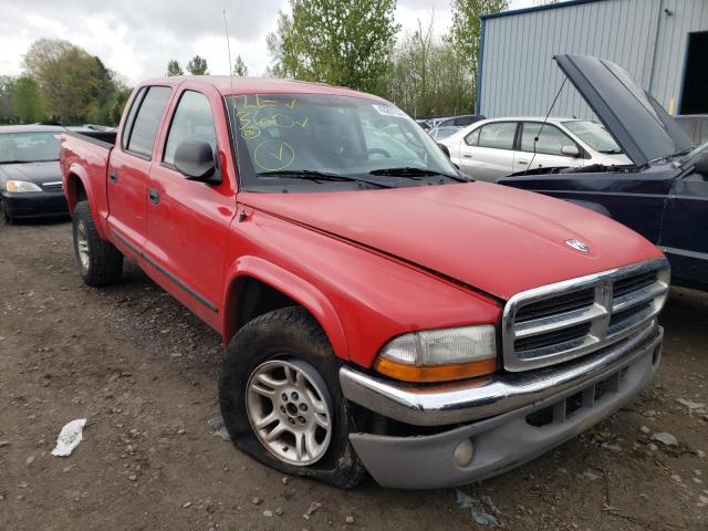 dodge dakota qua 2004 1d7hg48n84s507590