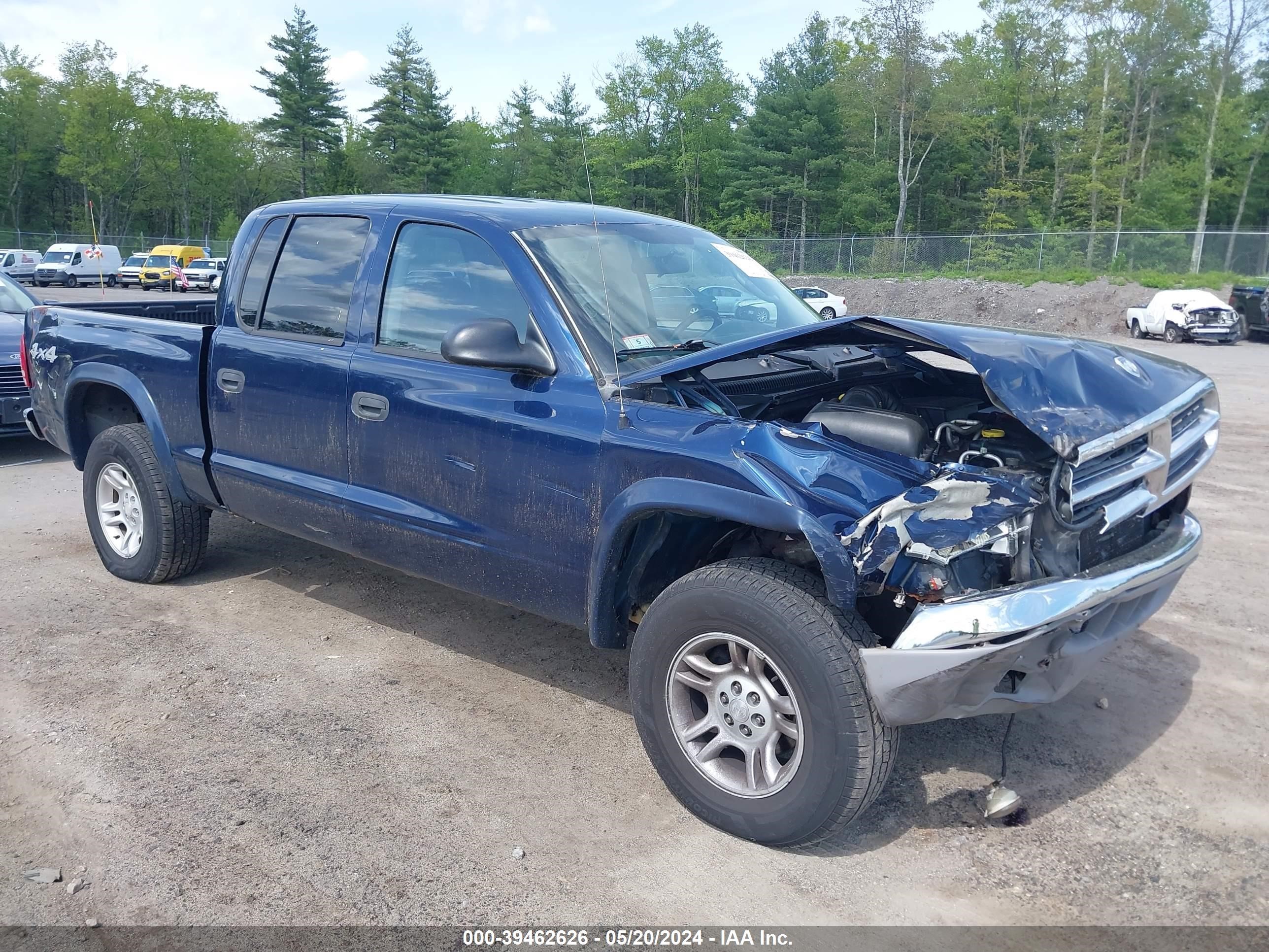 dodge dakota 2004 1d7hg48n84s534076