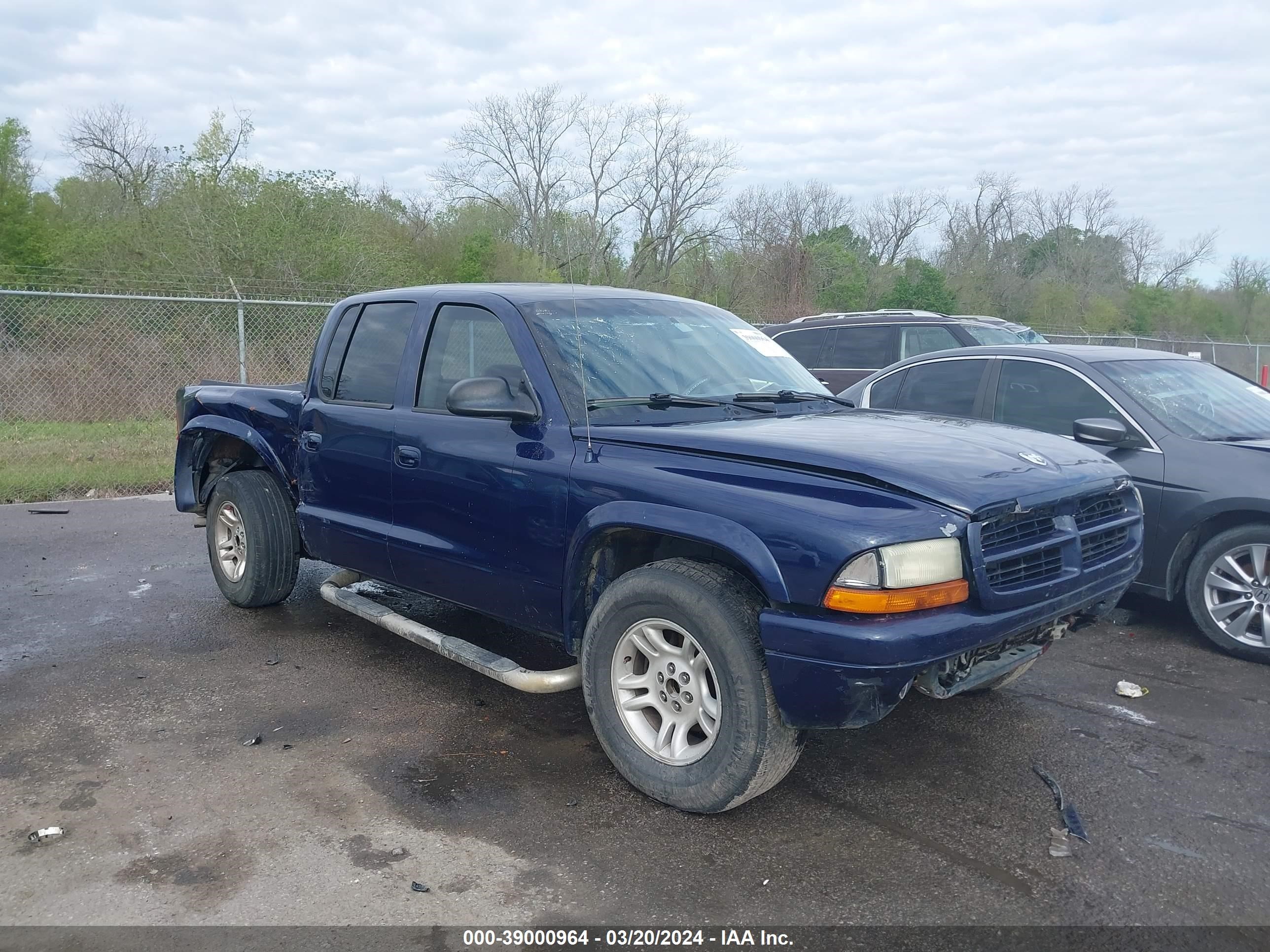 dodge dakota 2004 1d7hl38n04s637191