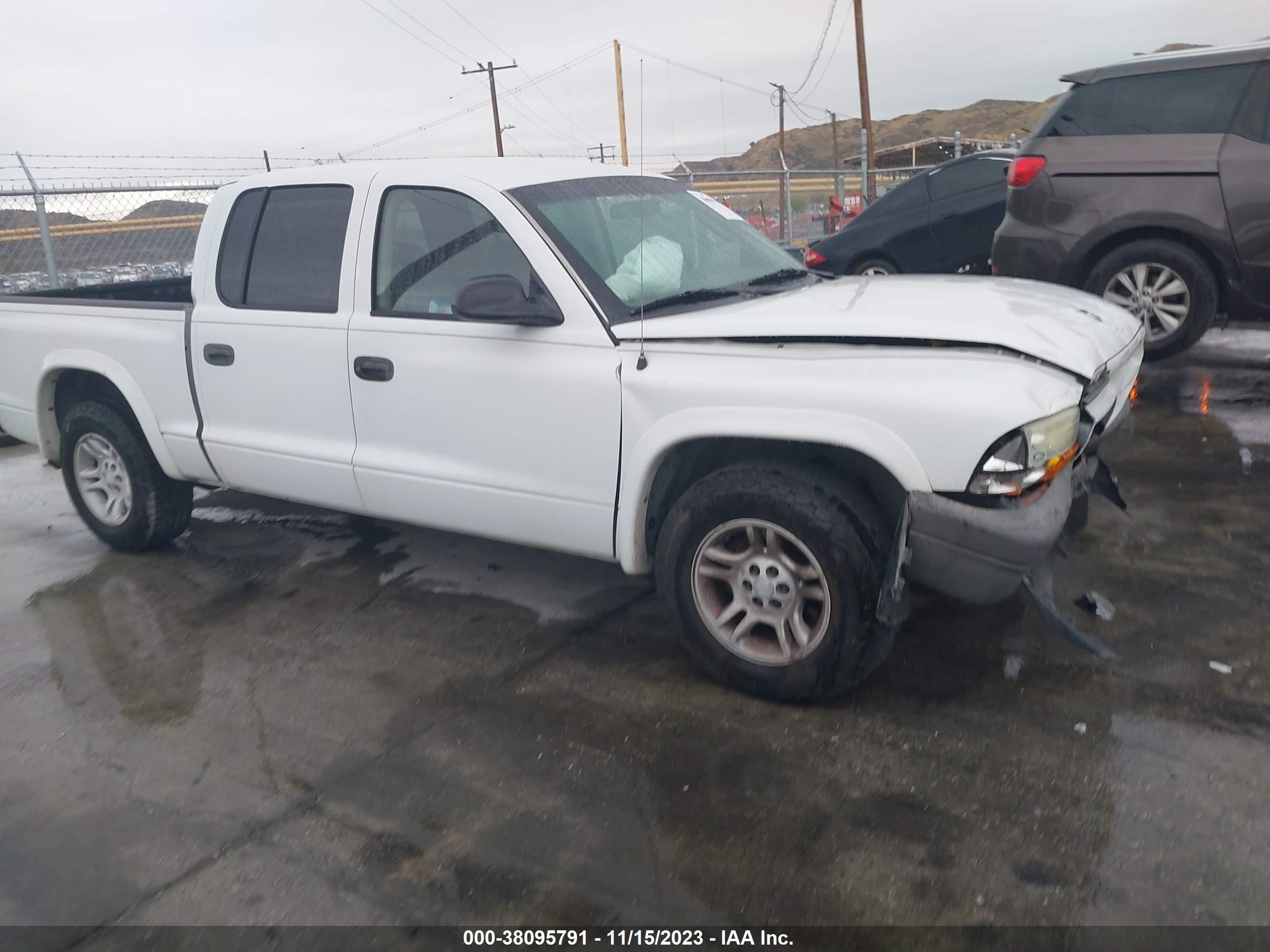 dodge dakota 2003 1d7hl38x23s275297