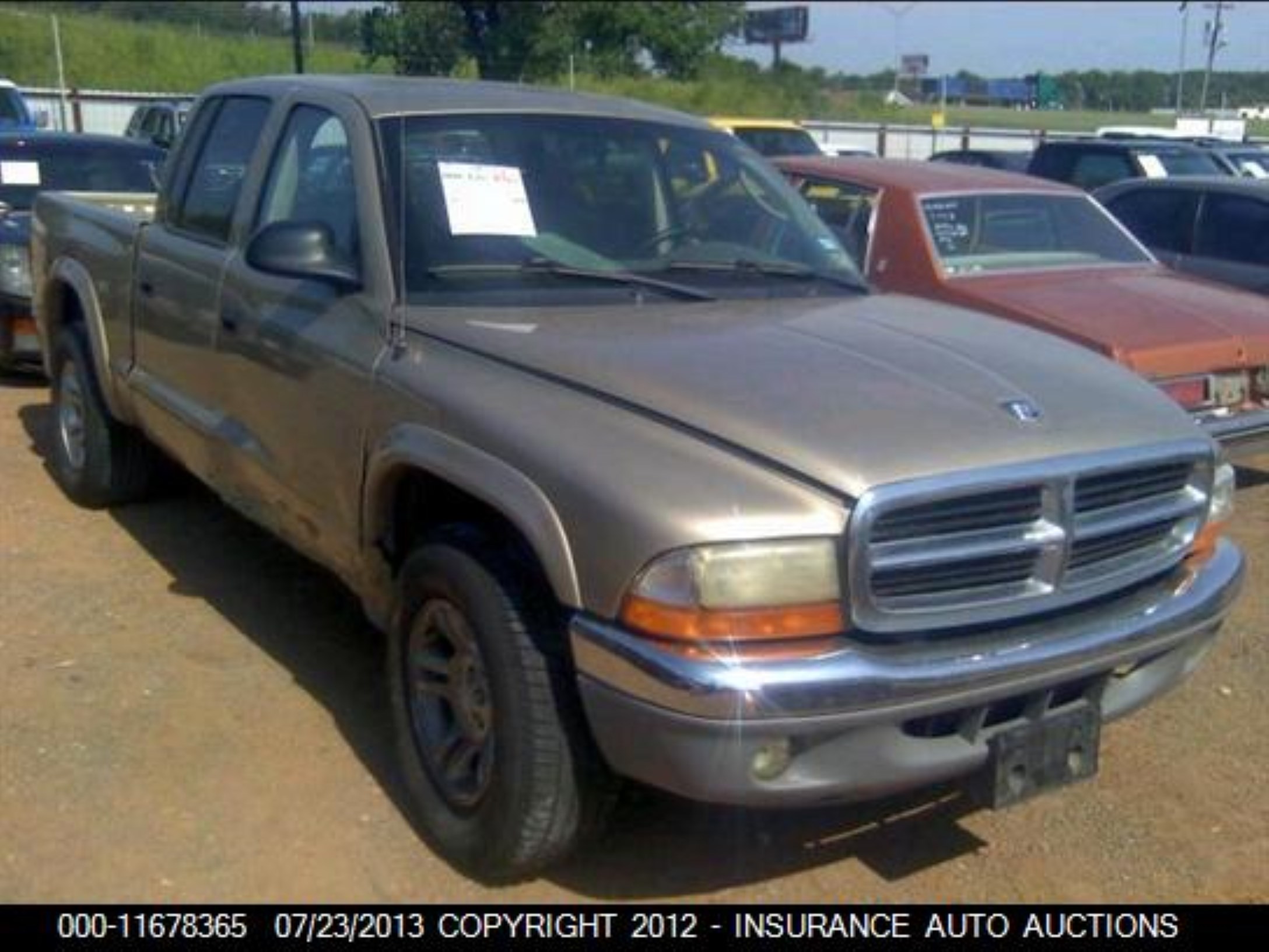 dodge dakota 2003 1d7hl48n33s101954