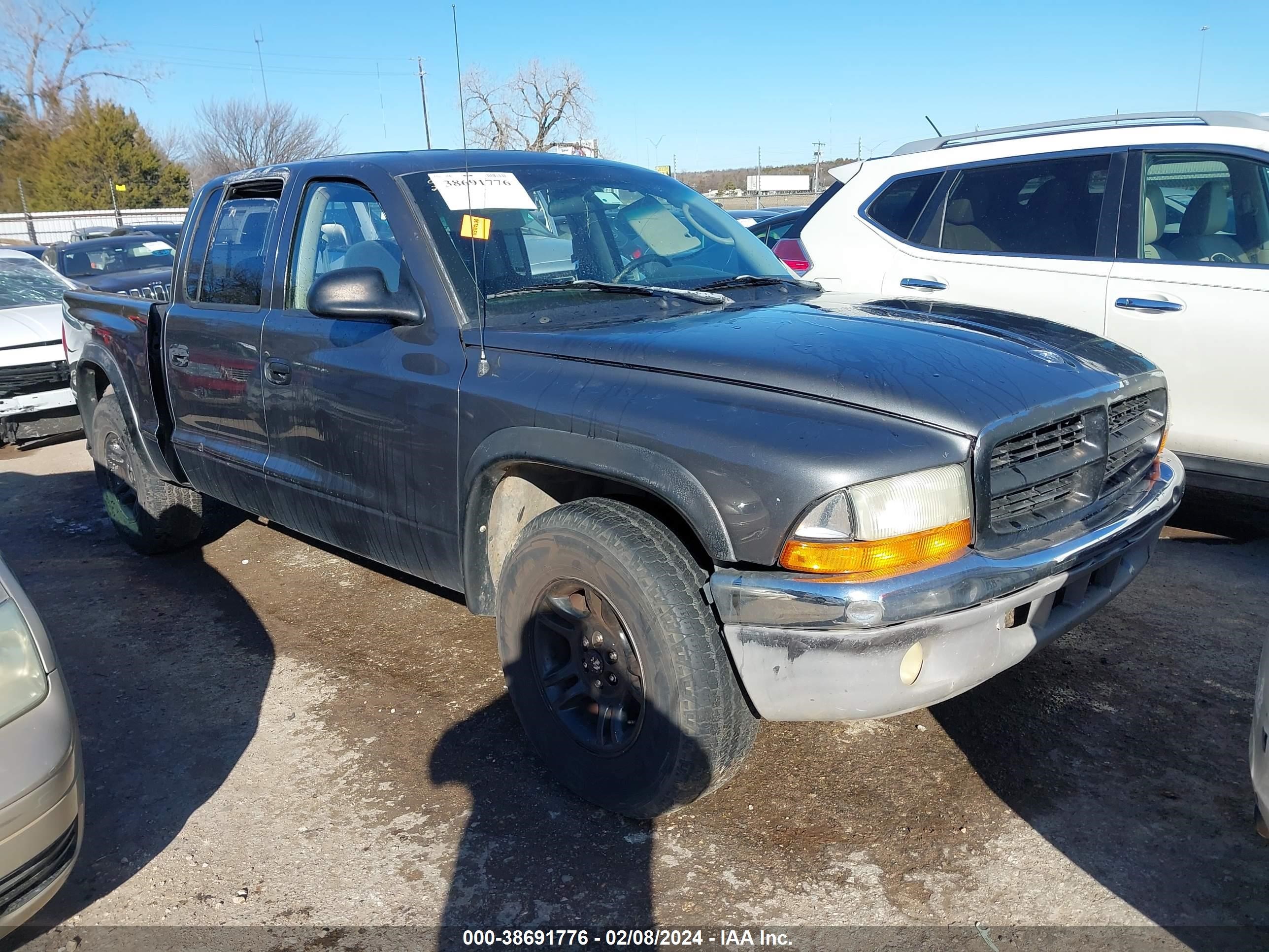 dodge dakota 2003 1d7hl48nx3s315999