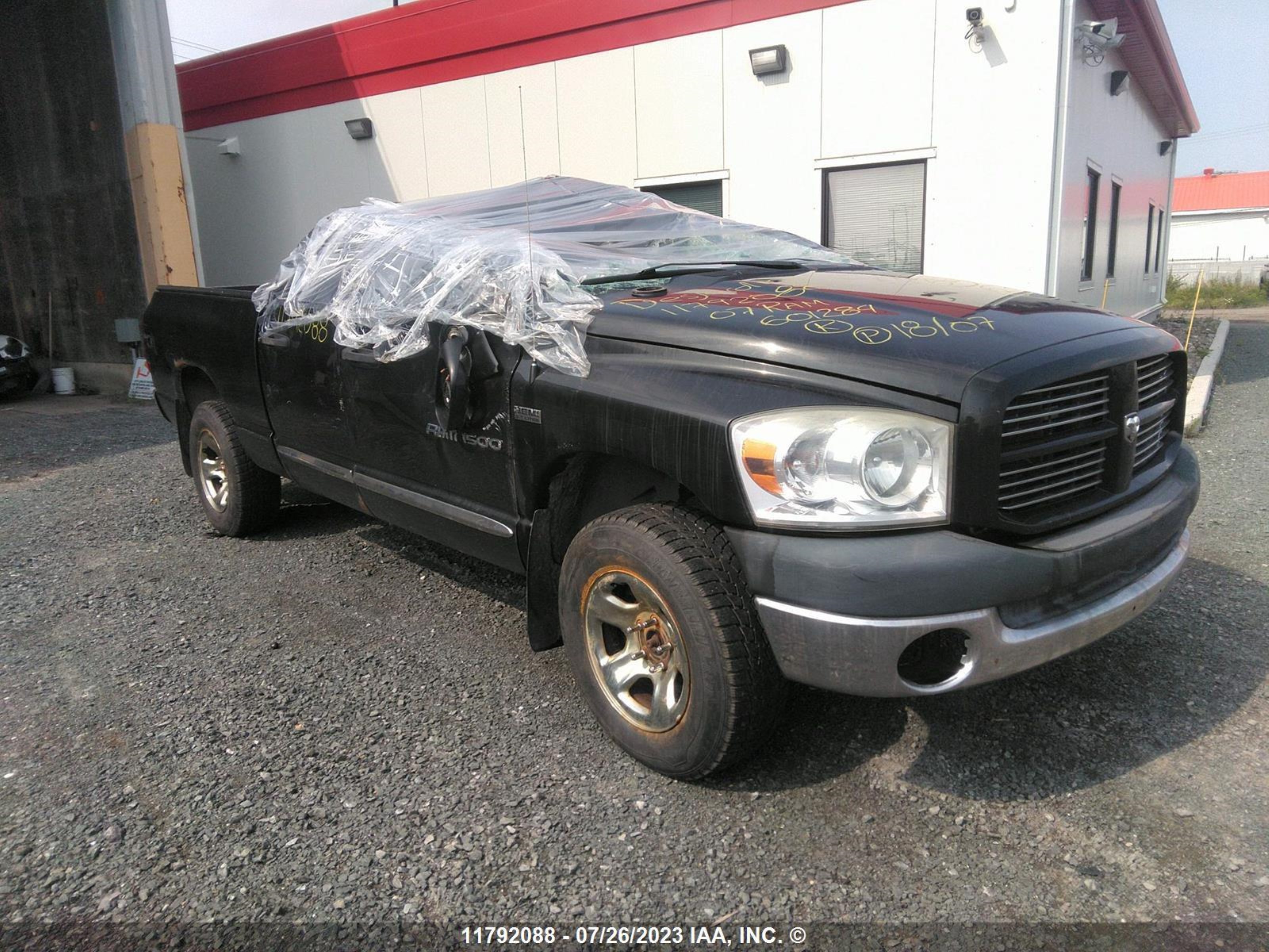 dodge ram 2007 1d7hu18217j601284