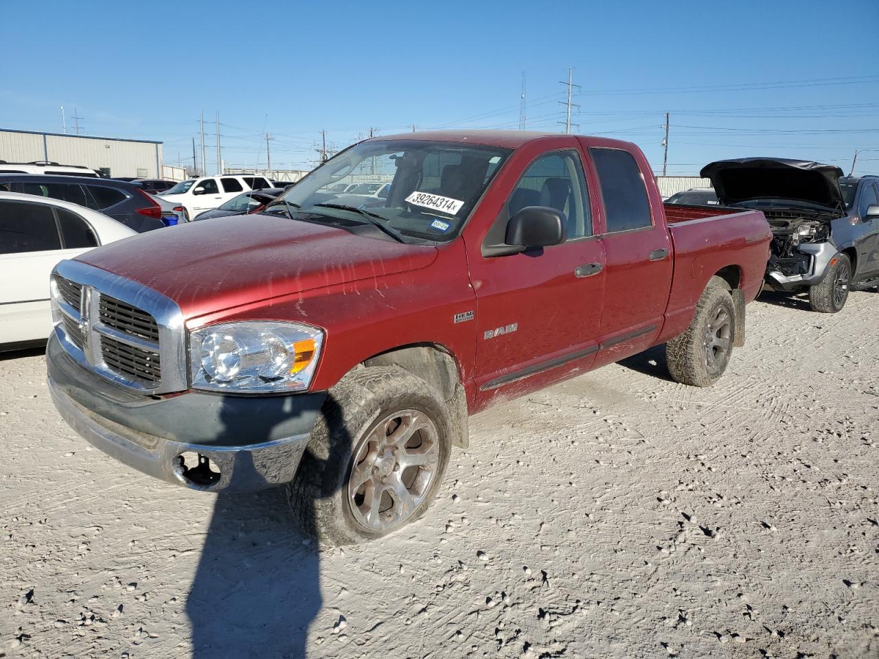 dodge ram 2008 1d7hu18218j121537